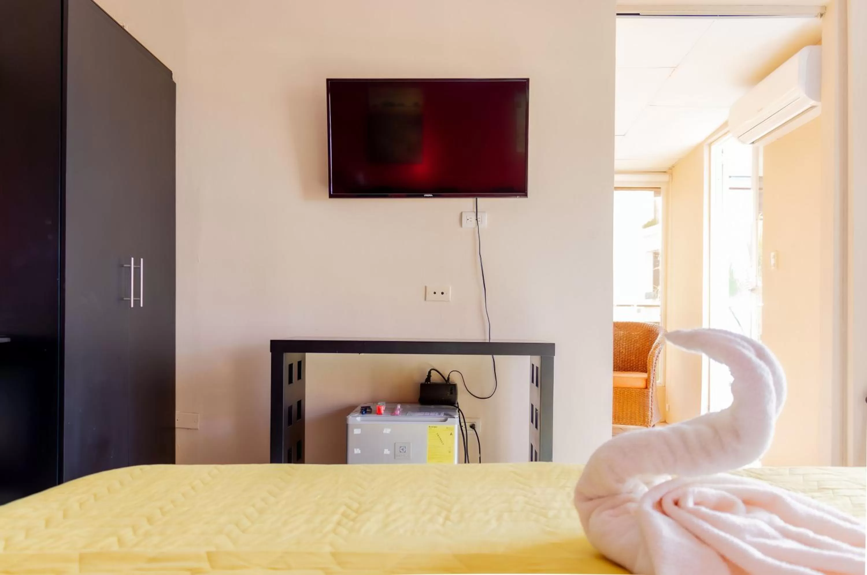 Bed in Hostal Antares