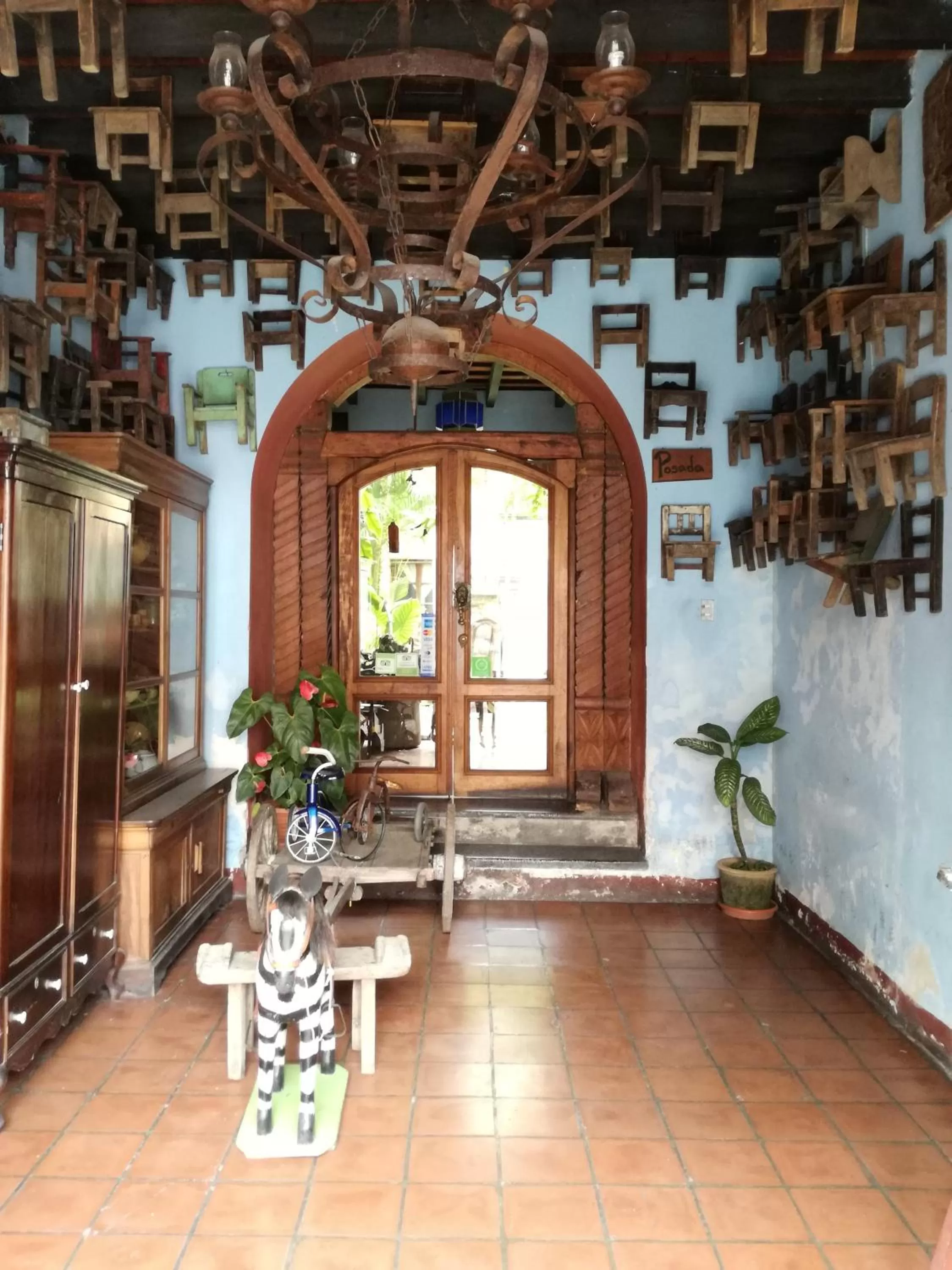 Lobby or reception, Facade/Entrance in Posada San Sebastian