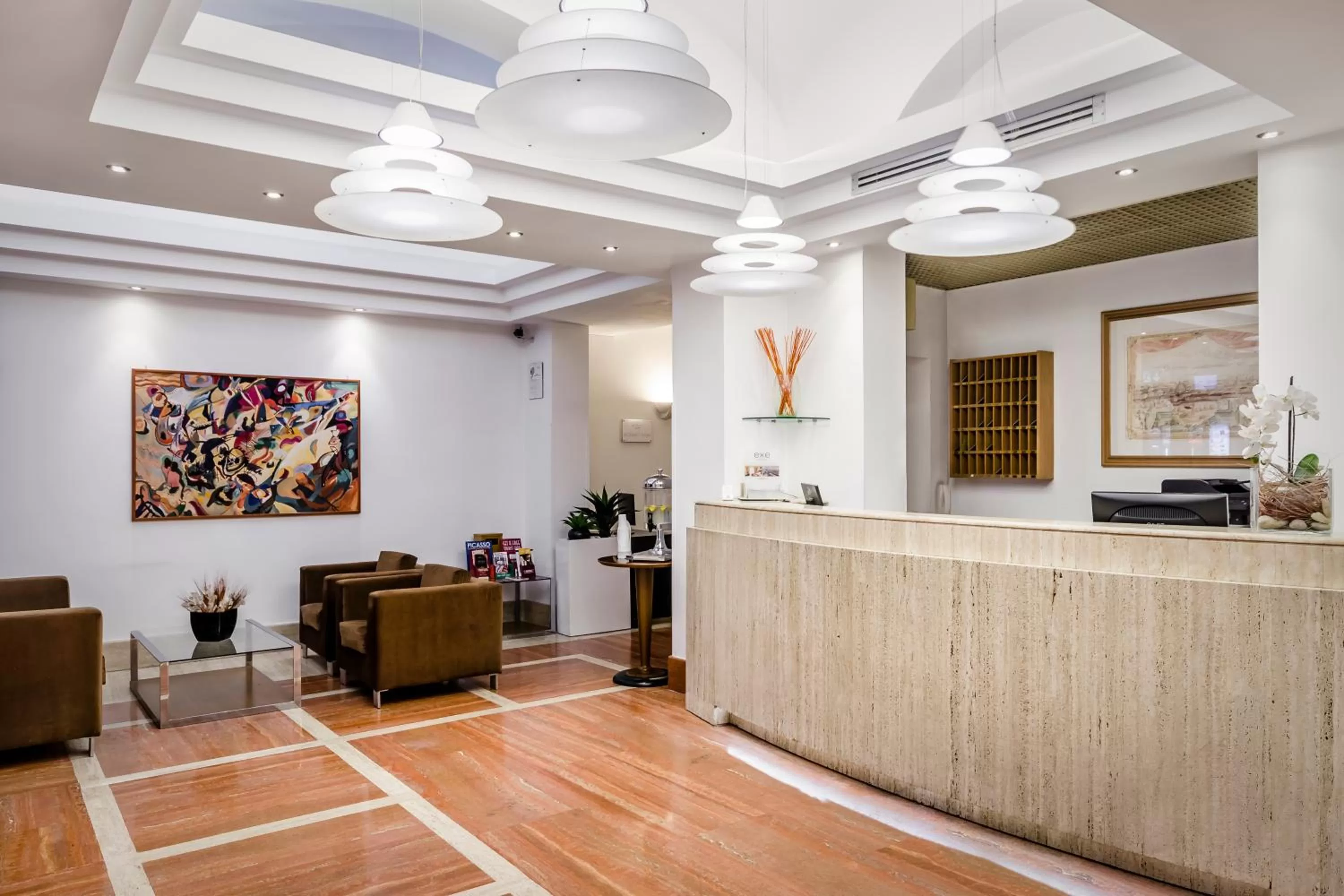 Lobby or reception in Exe Domus Aurea