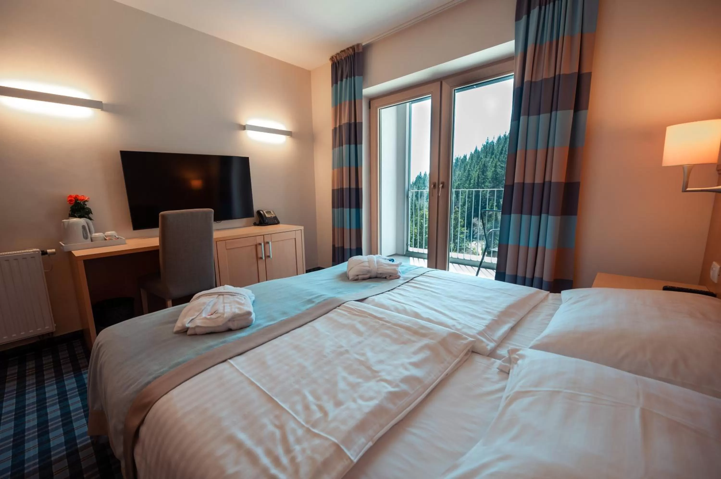 Bed in Wellness Hotel Montis