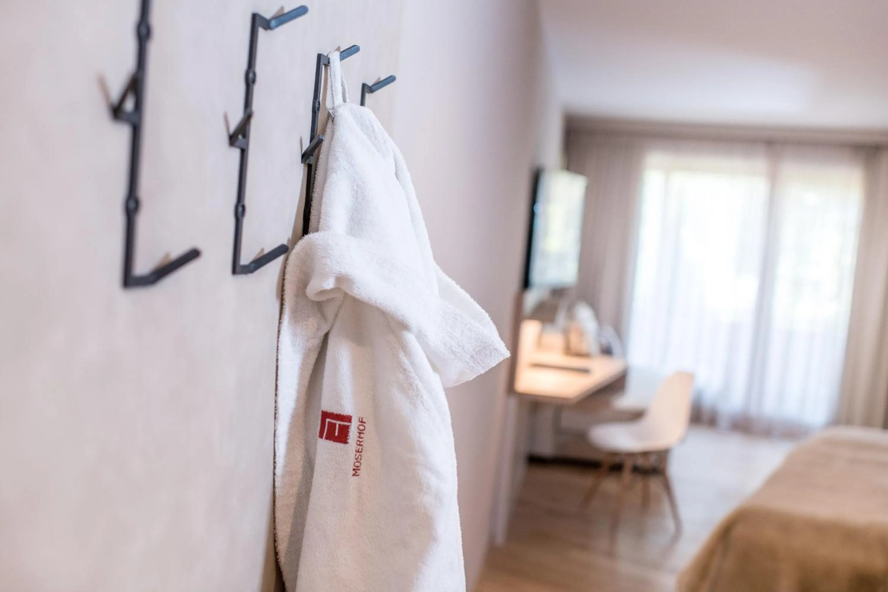 Decorative detail, Bed in Hotel Moserhof