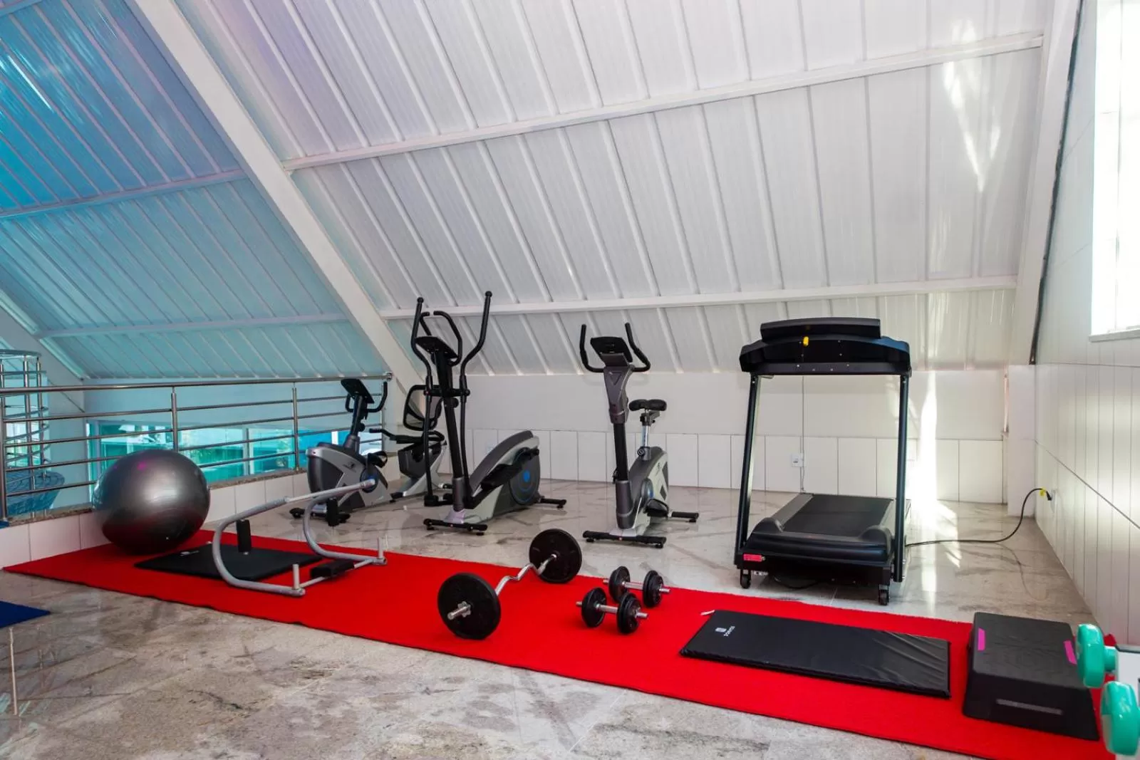 Fitness centre/facilities in Hotel Dan Inn Campos do Jordão