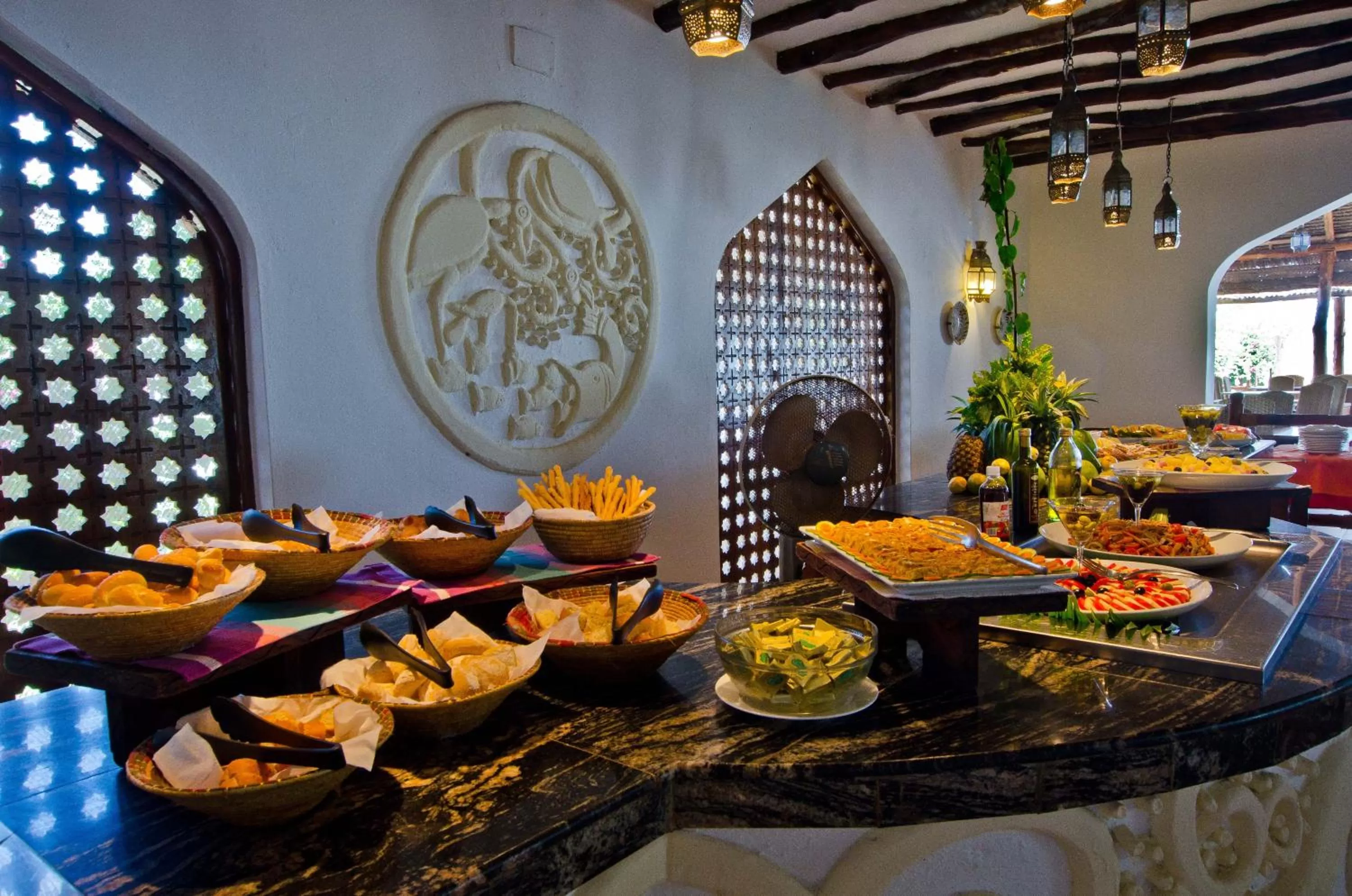 Breakfast in Sultan Sands Island Resort & Spa