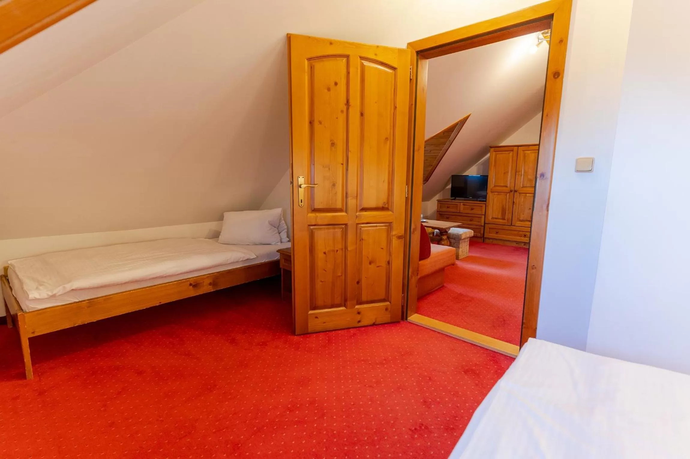 Photo of the whole room, Bed in Hotel Strachanovka - Jánska Koliba