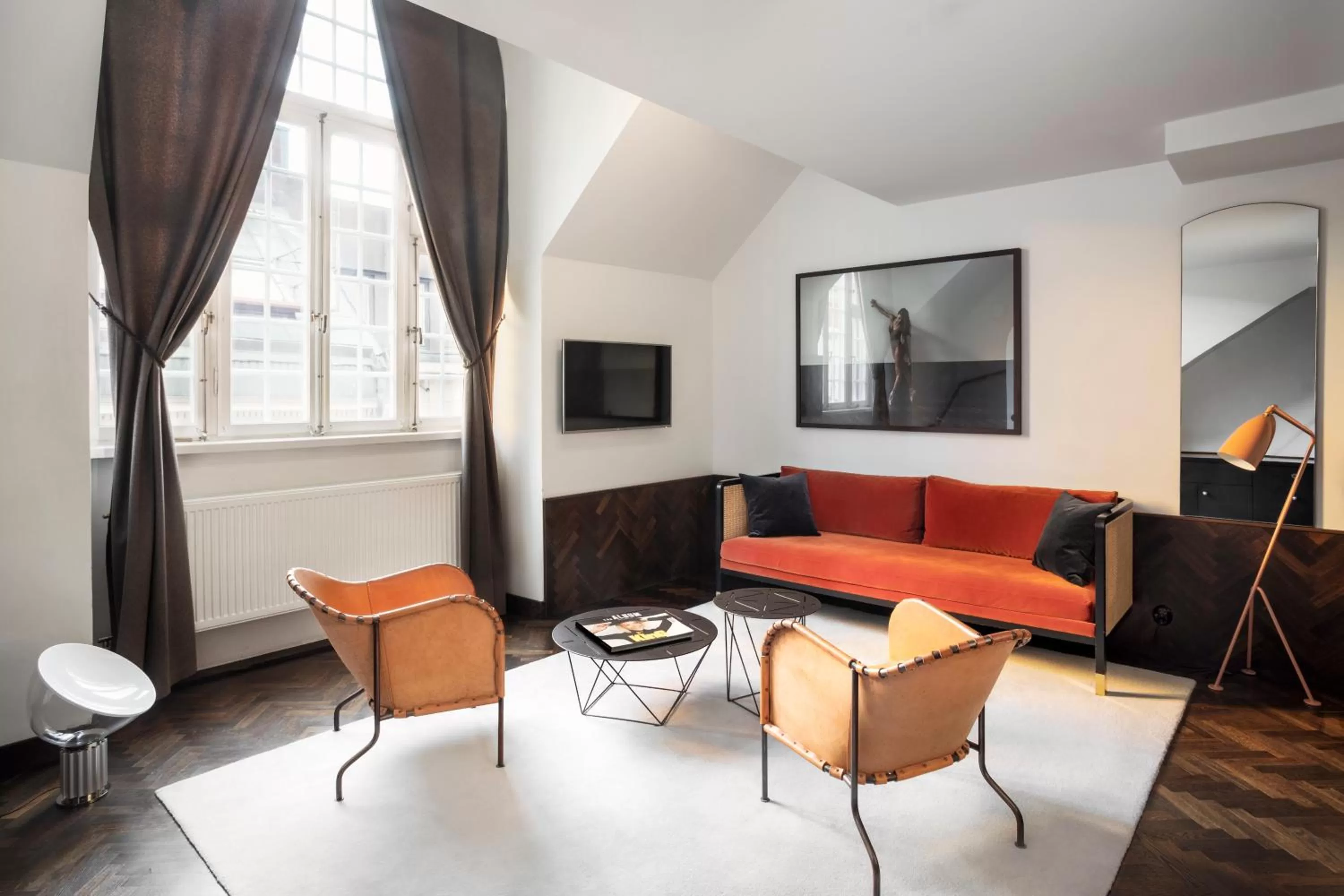 Seating area in Miss Clara by Nobis, Stockholm, a Member of Design Hotels