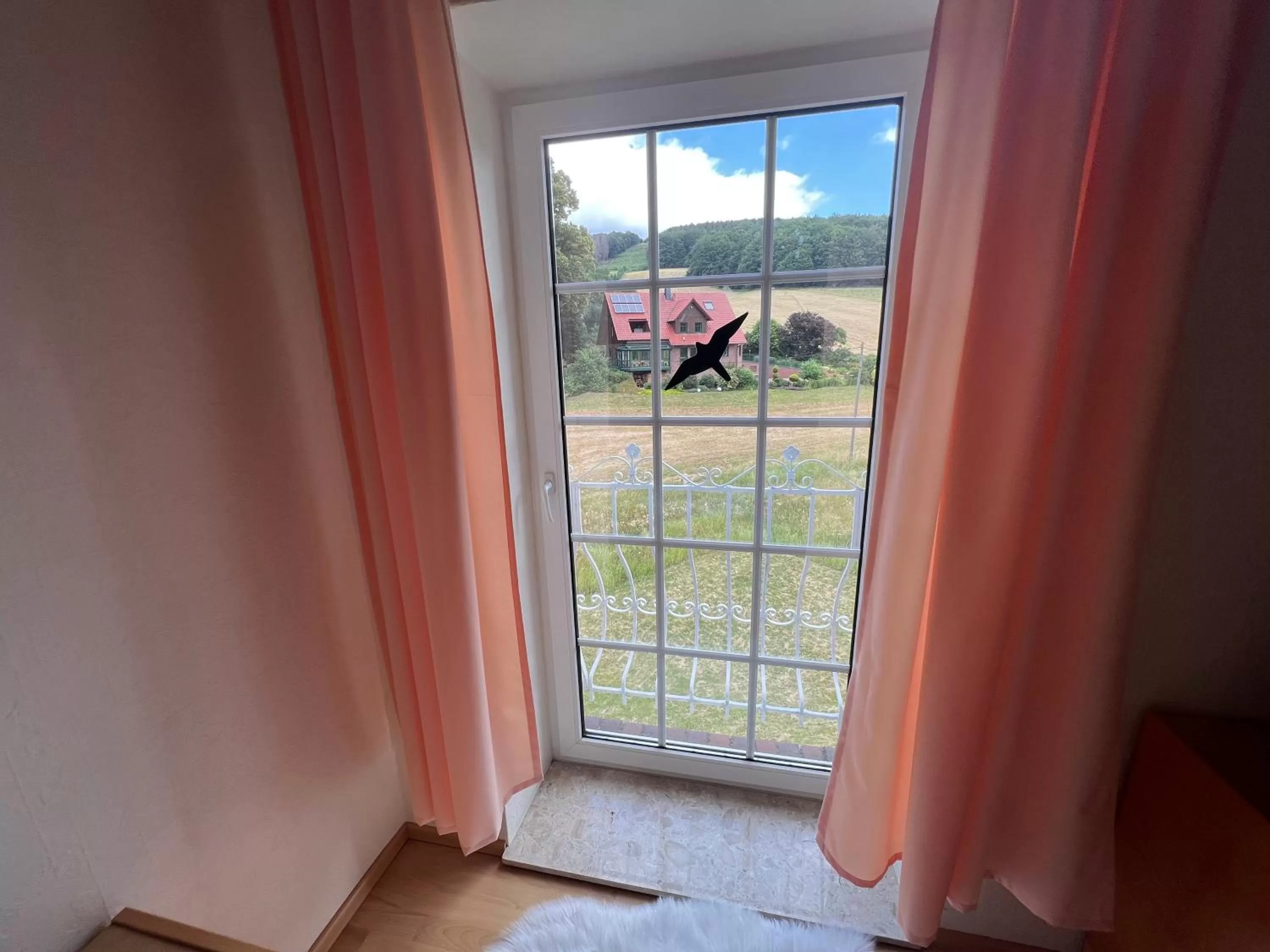 Garden view in Hotel Rehkitz