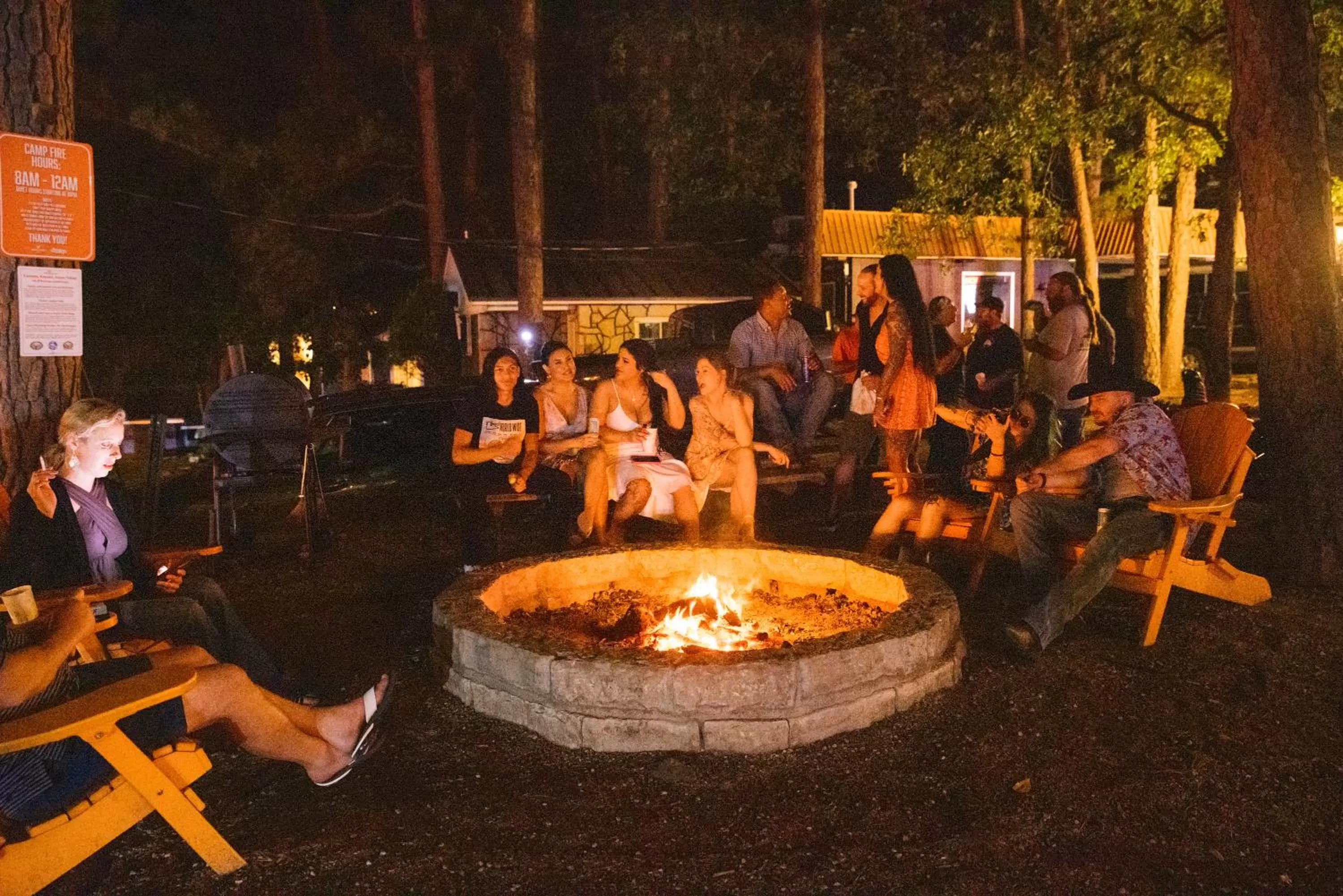 Night in The Wanderoo Lodge