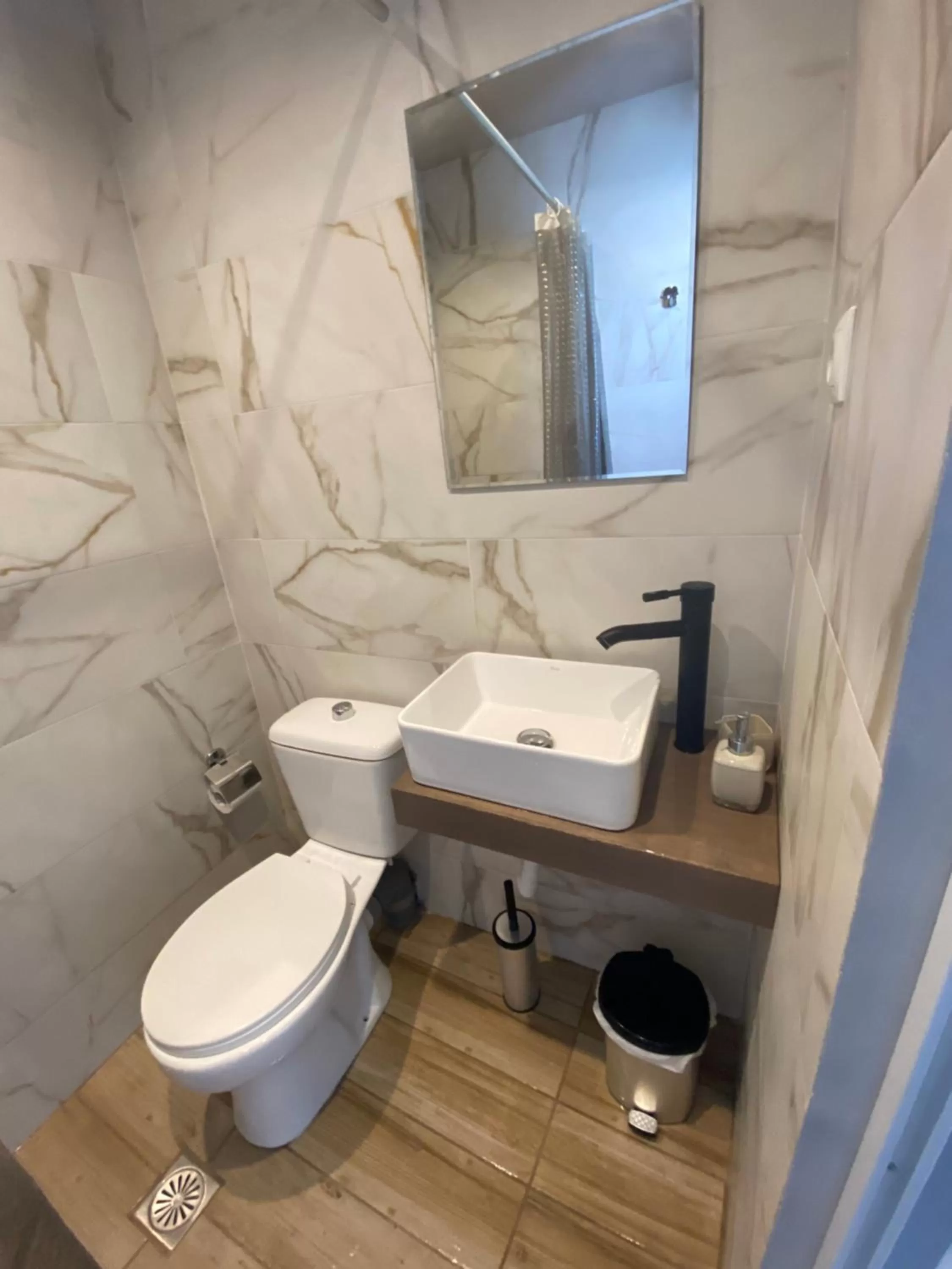 Bathroom in SPN.SPIROS APARTMENTS PREVEZA