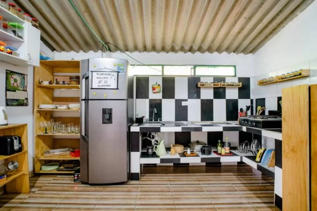 Kitchen or kitchenette in Finca Umnisa - Choachi