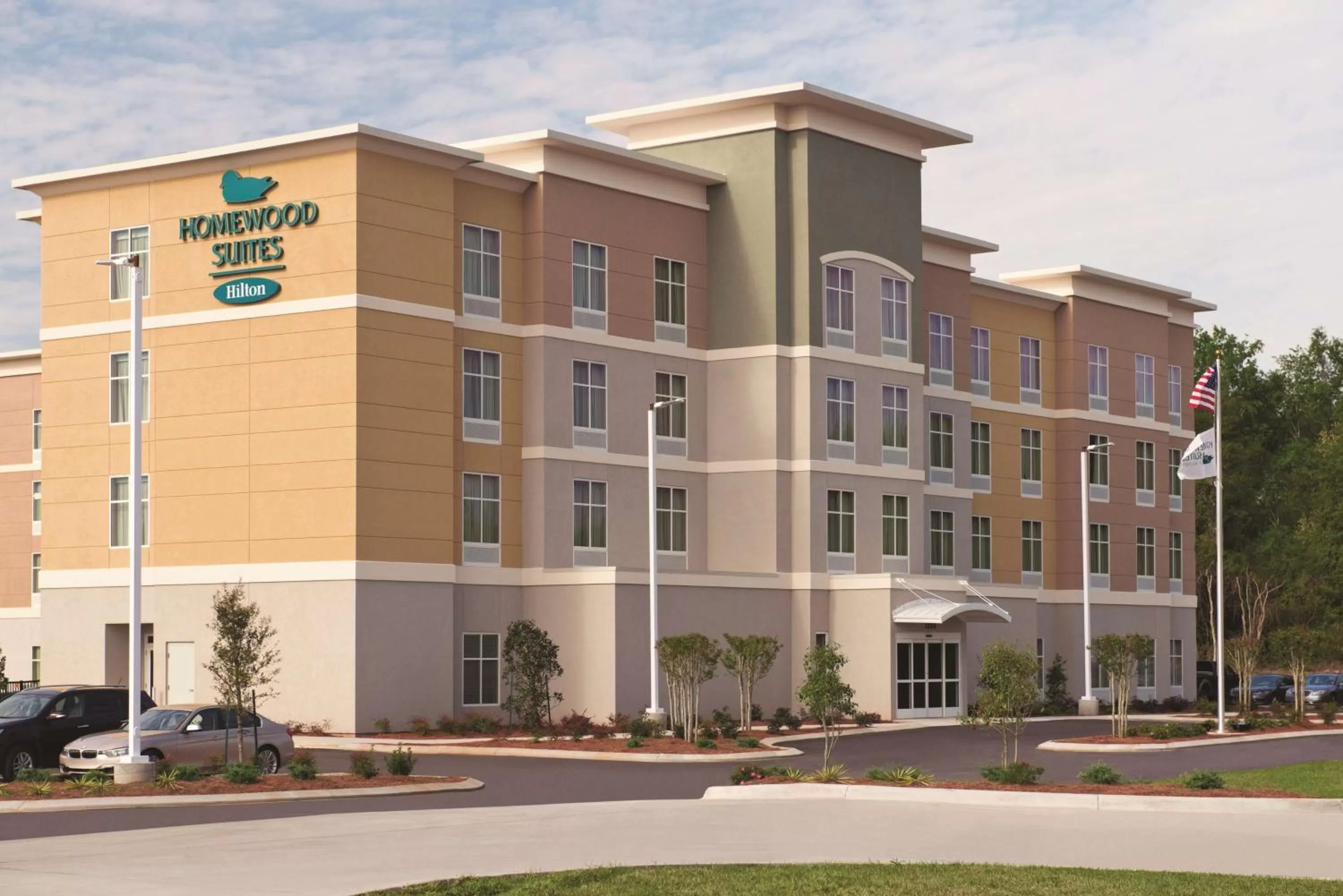 Property building in Homewood Suites Mobile