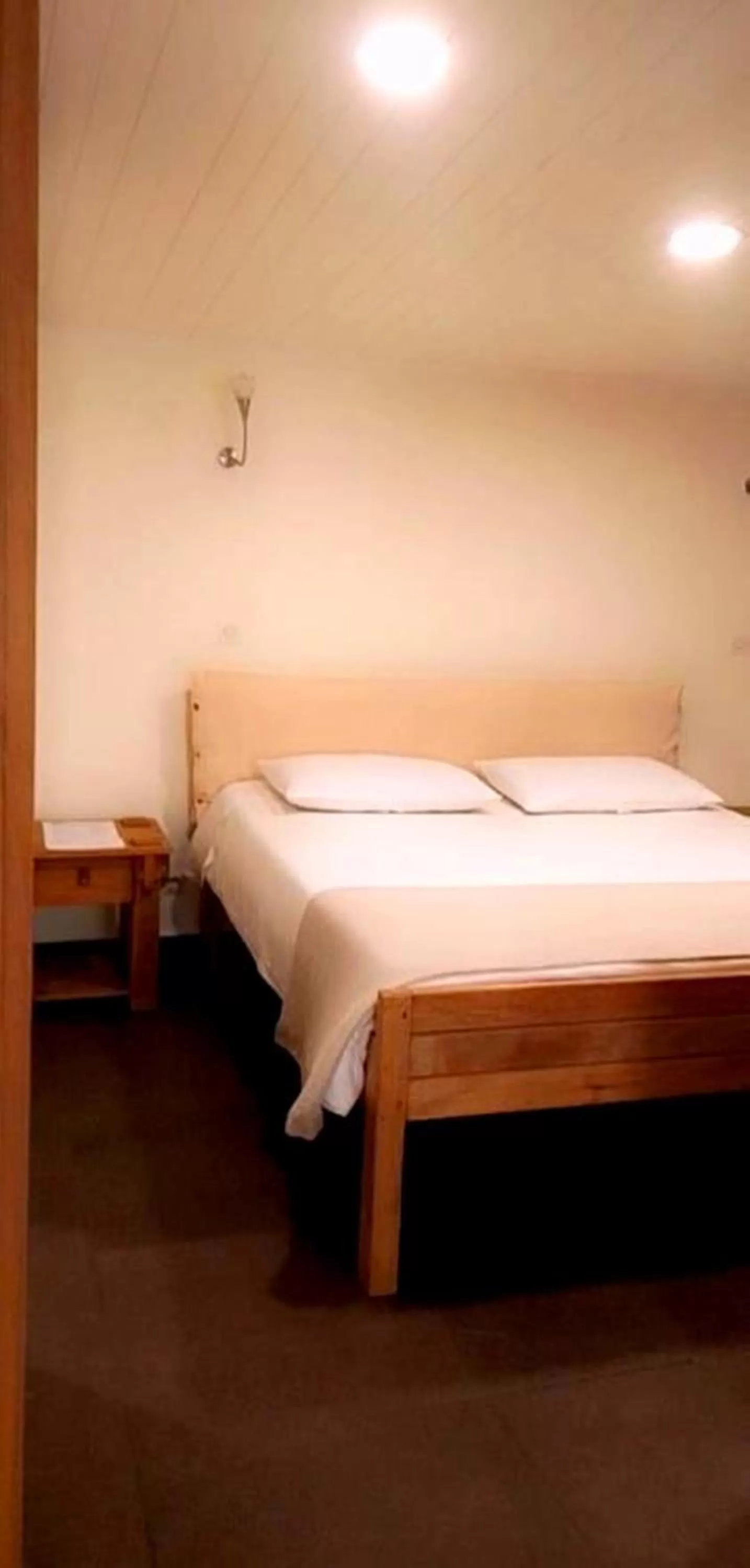 Bed in Hotel La Villette