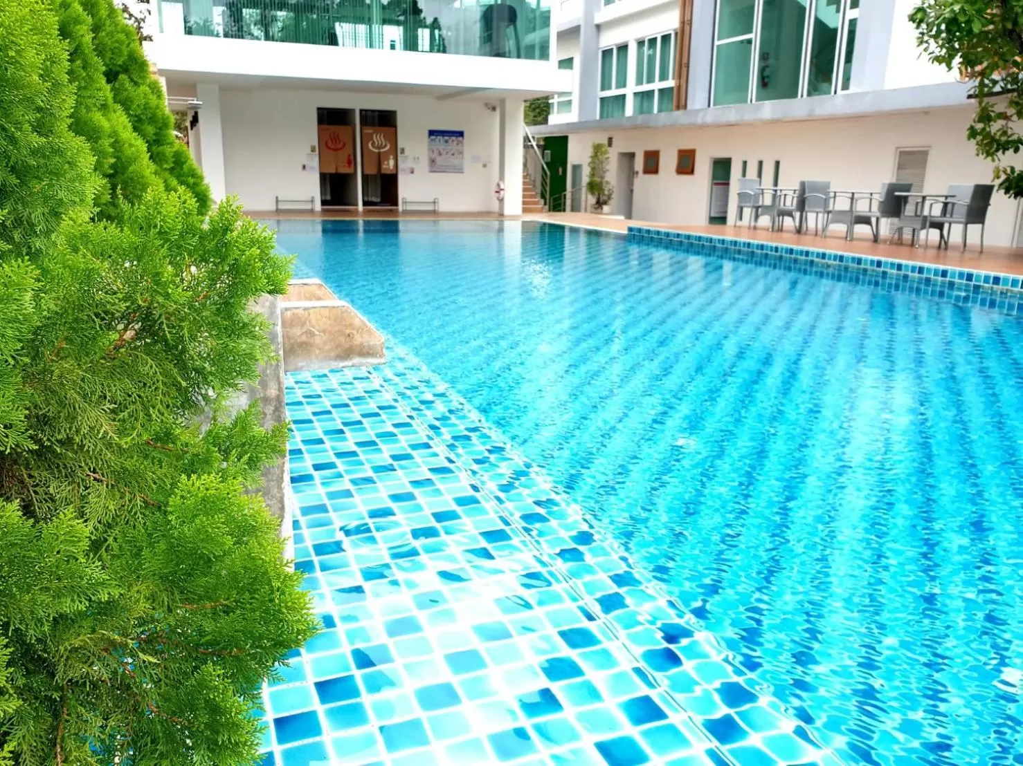 Property building in Hinoki Hotel - ONSEN Chiang Mai