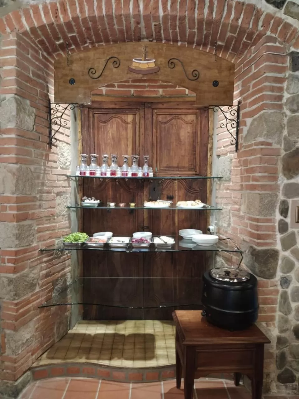 Restaurant/places to eat in Patio de Piedra Hotel Boutique