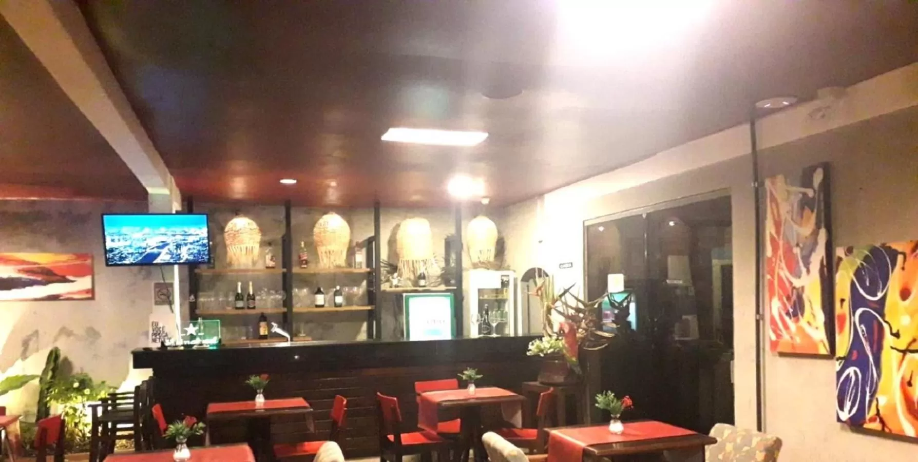 Communal lounge/ TV room, Restaurant/Places to Eat in Costa Maris Beach Hotel Frente Mar