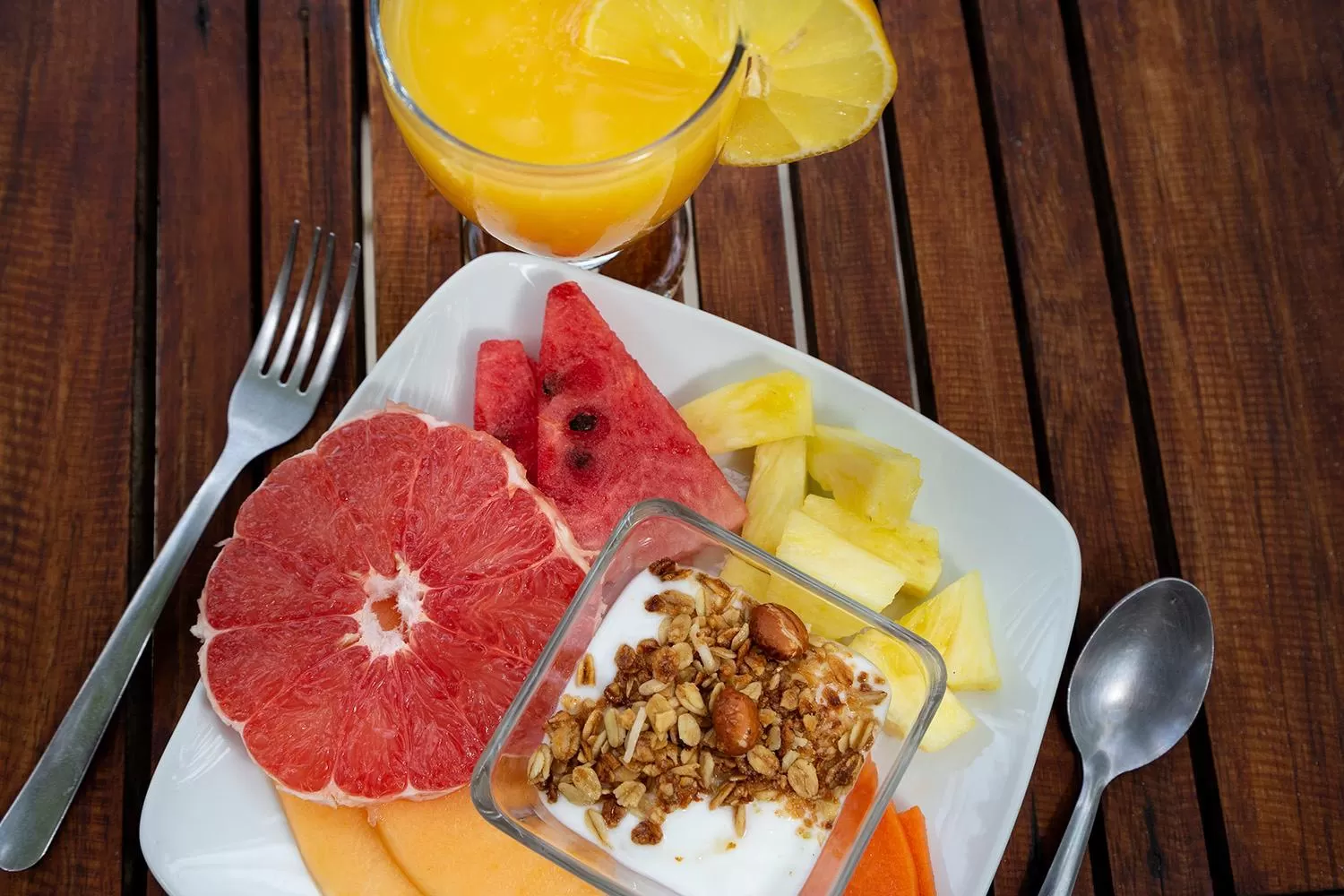 Breakfast in Hotel Amar Inn