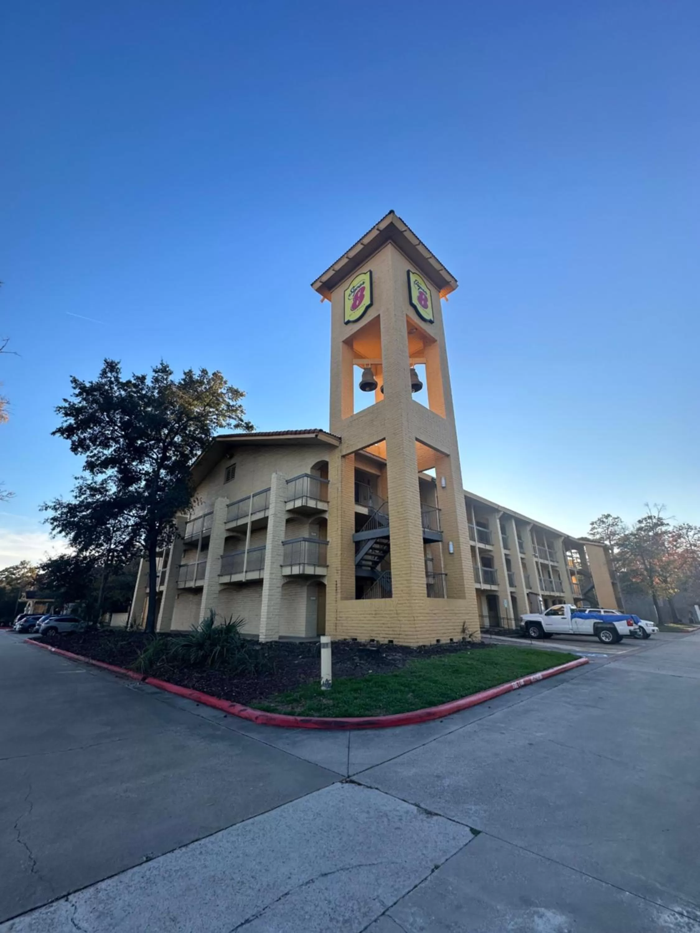 Property building in Super 8 by Wyndham The Woodlands North