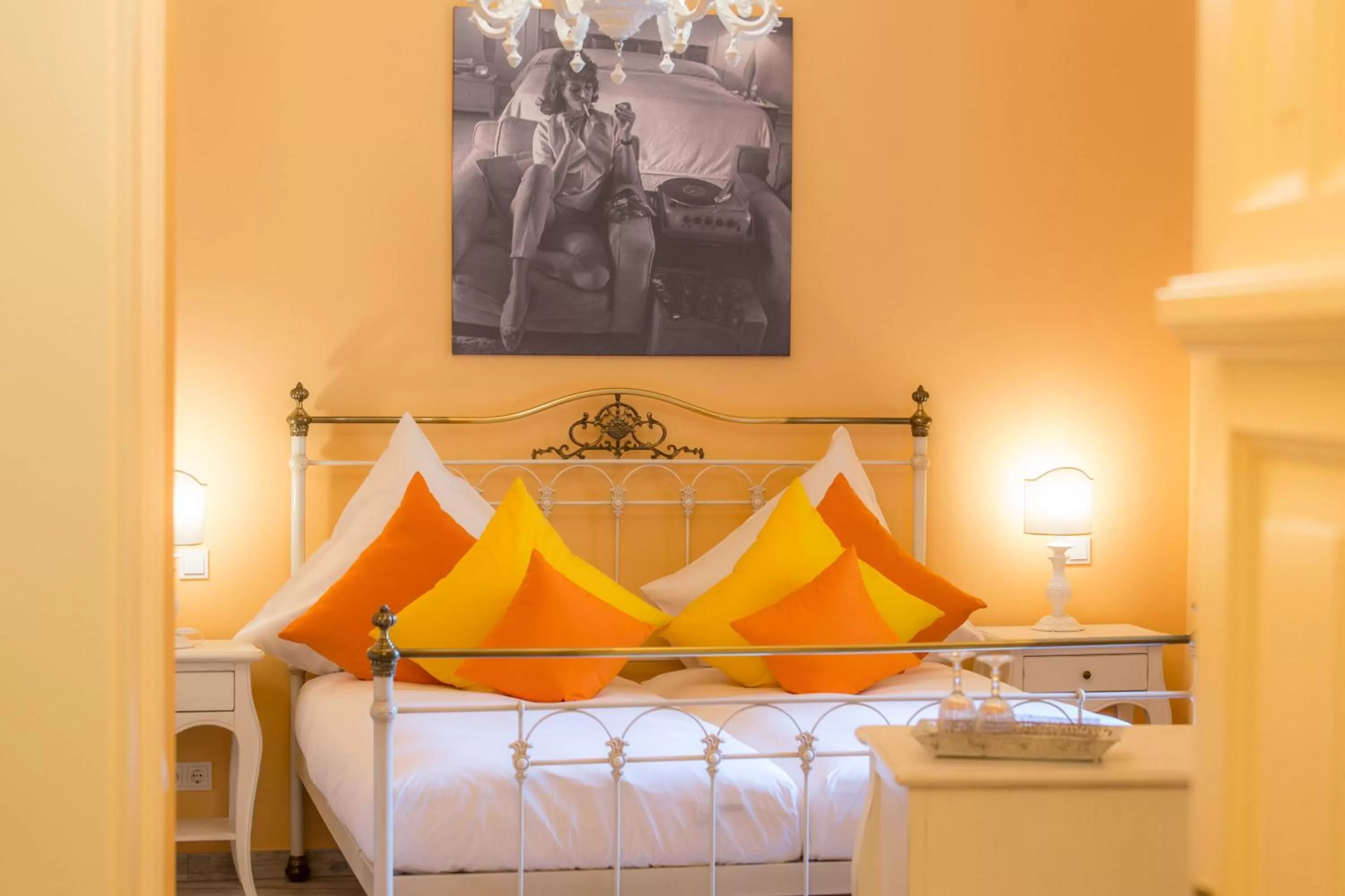 Photo of the whole room, Bed in Grande Albergo Giancarlo