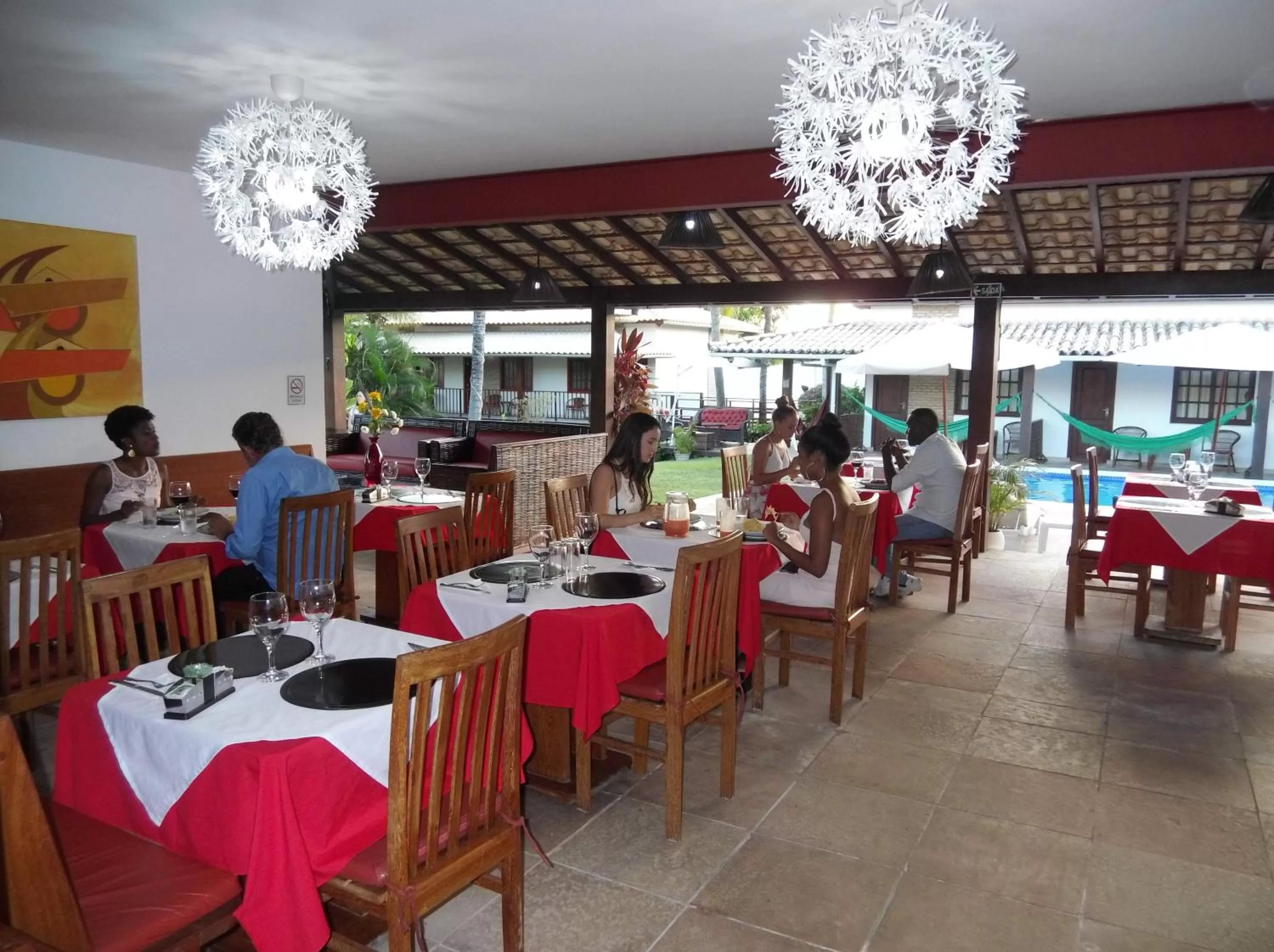 Restaurant/Places to Eat in Hotel Pousada Salvador Paradise