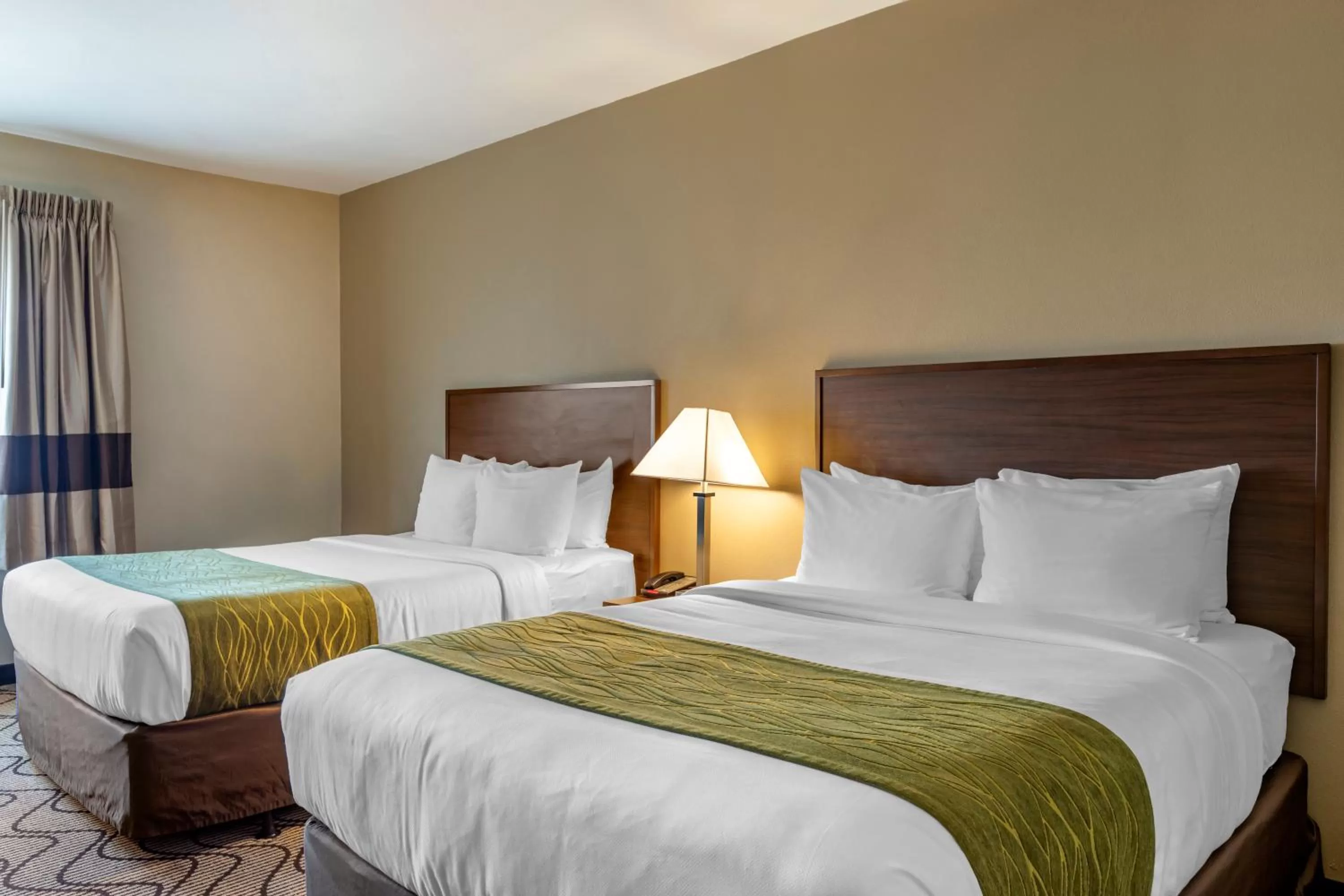 Standard Room, 2 Queen Beds, Accessible Roll-In Shower, Non Smoking in Comfort Inn & Suites Orange County John Wayne Airport