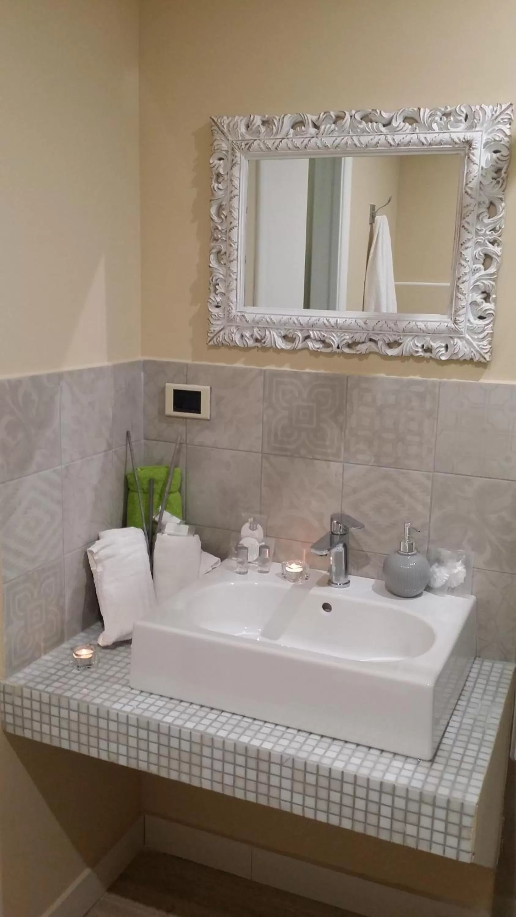 Bathroom in B&B Sicily Luxury