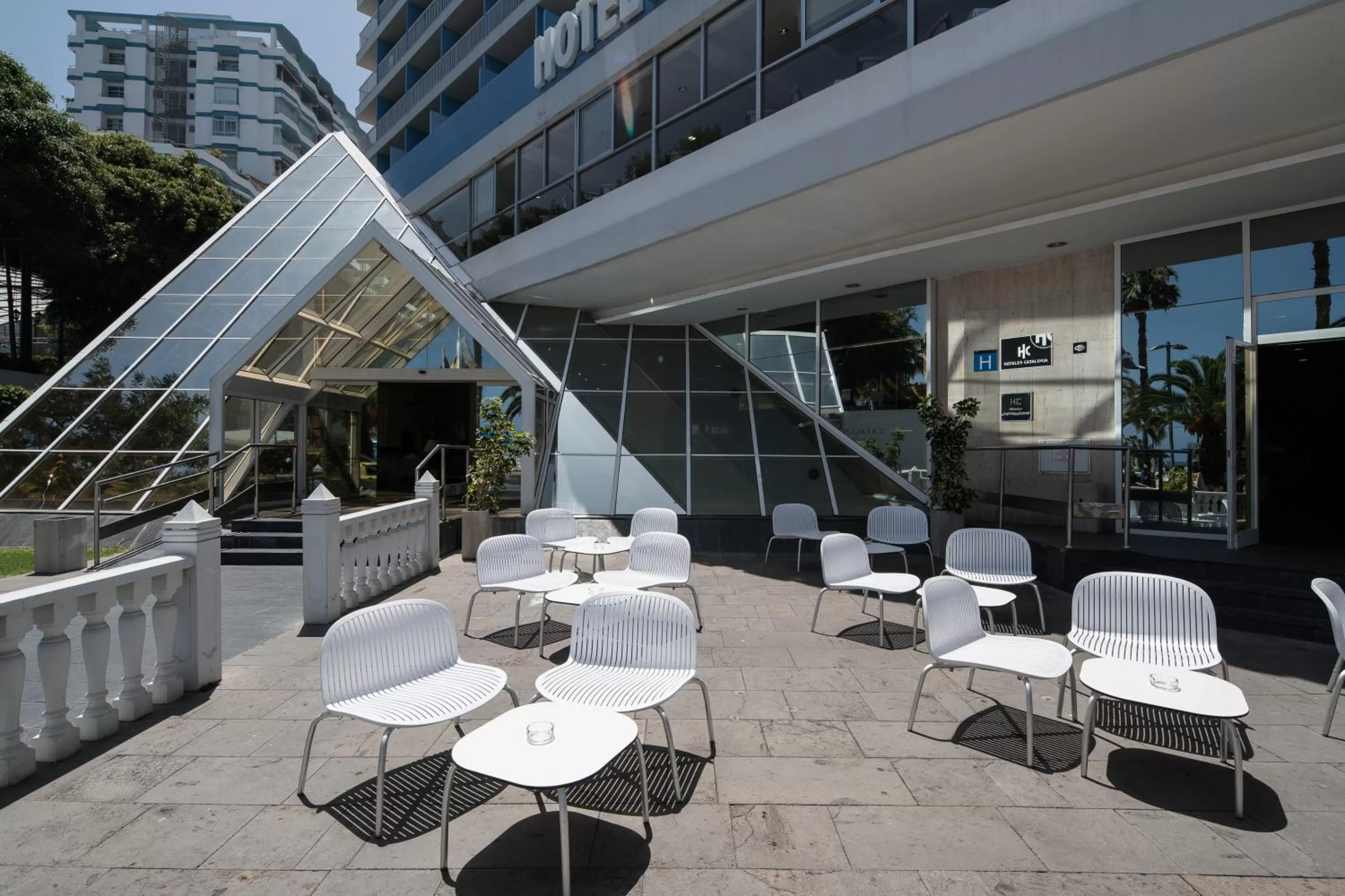 Balcony/Terrace in Catalonia Las Vegas - Adults Only