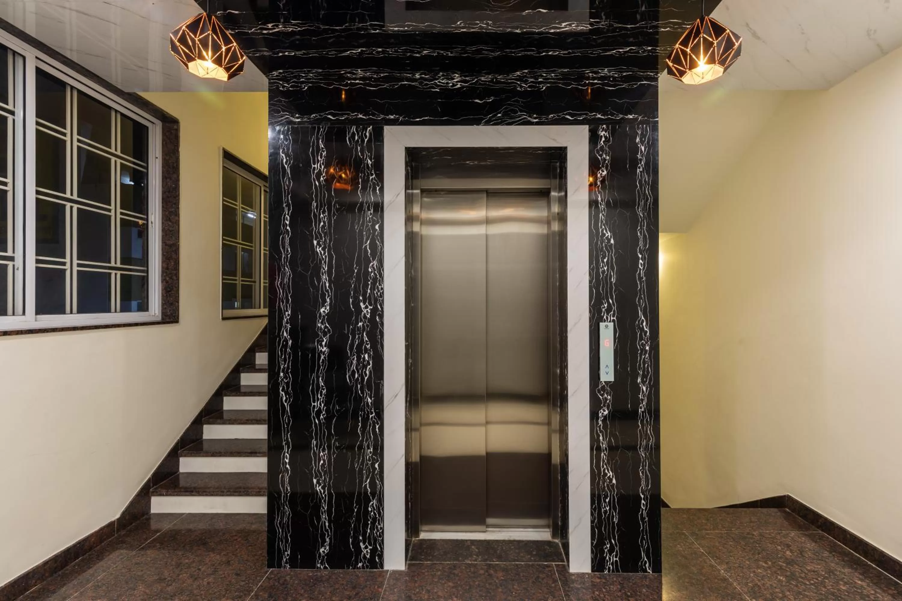 elevator in The Grand Shaurya