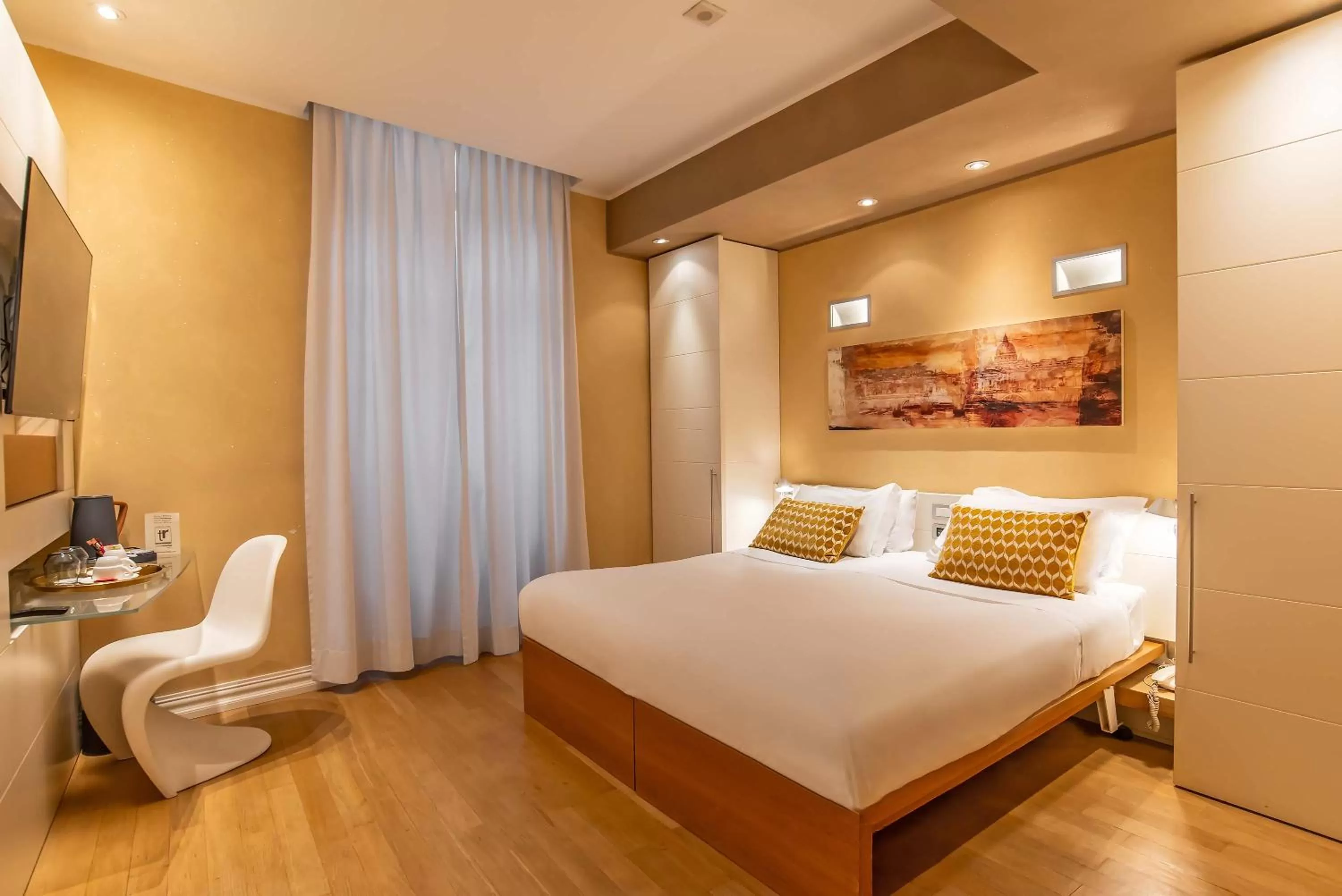 Photo of the whole room, Bed in Hotel White