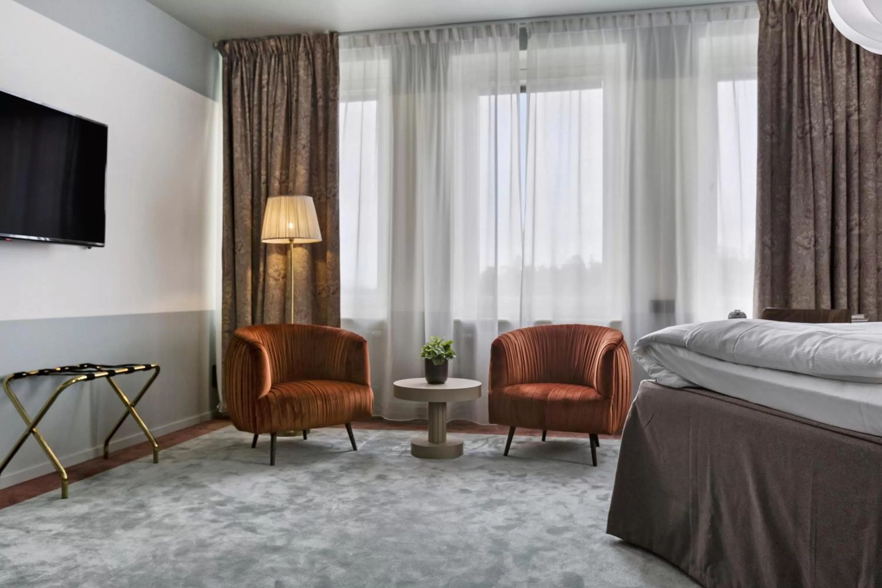 Seating area, Bed in Hotel Giò; BW Signature Collection