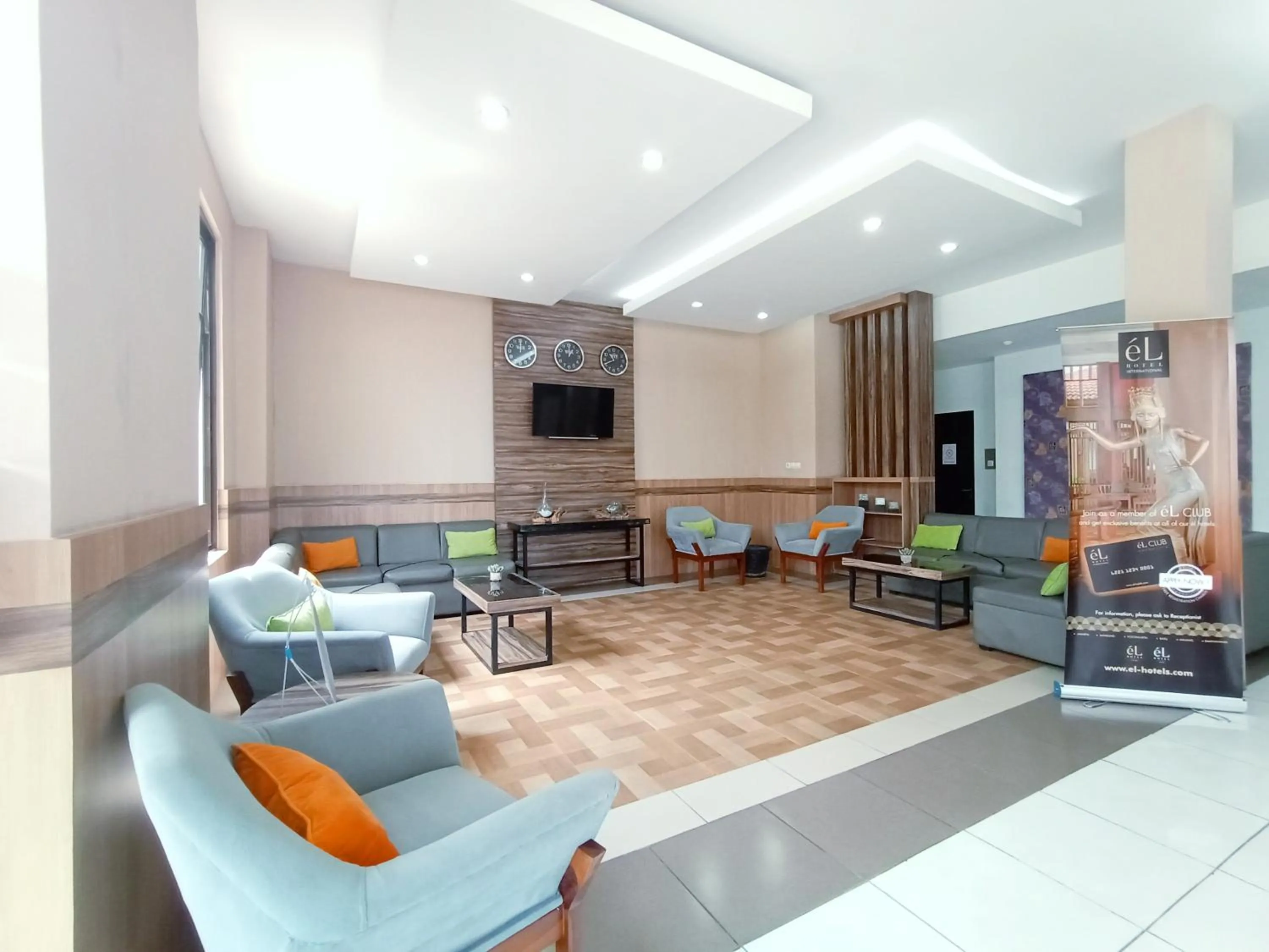 Lobby or reception in eL Hotel Malang