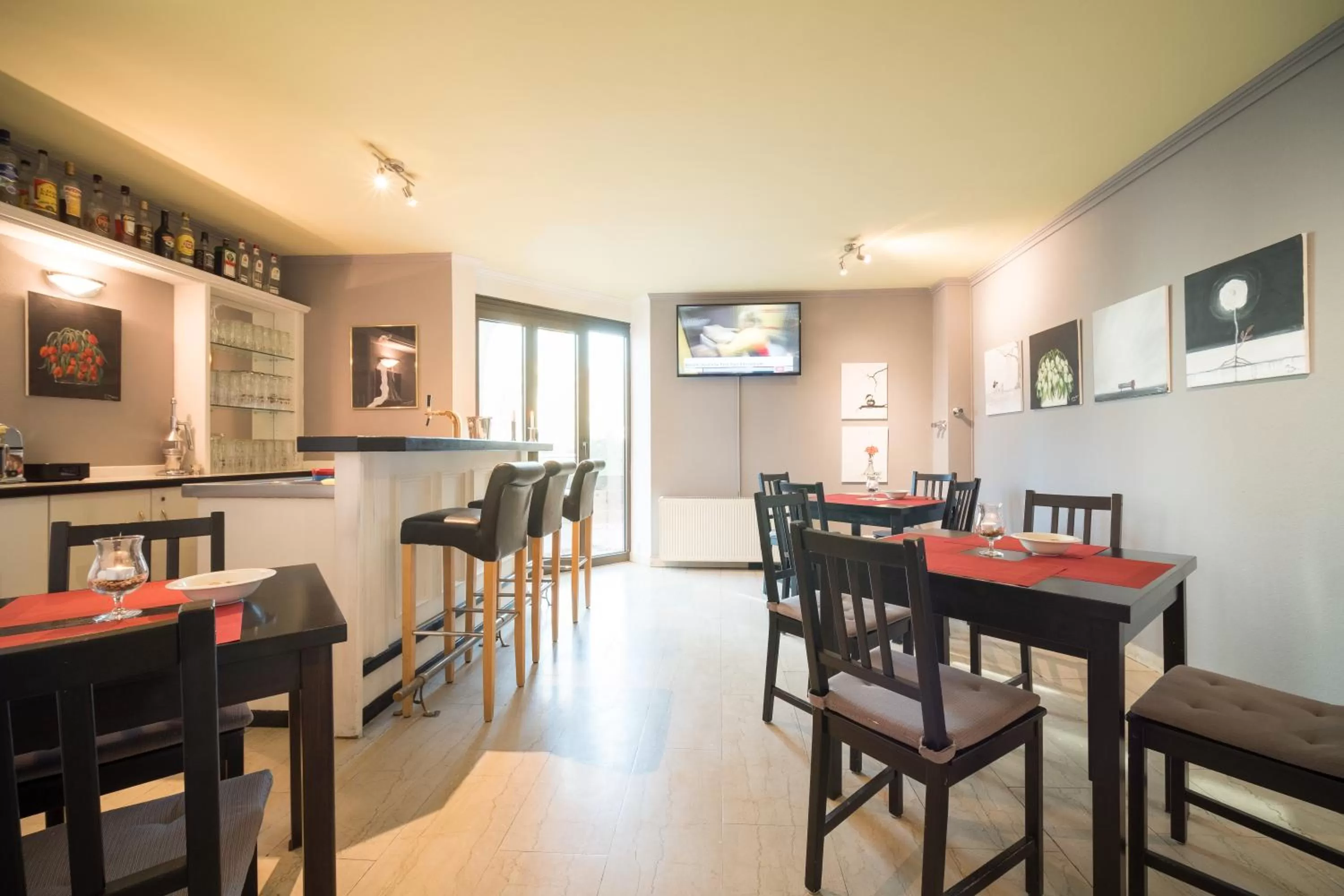 Lounge or bar in Hotel Toskana