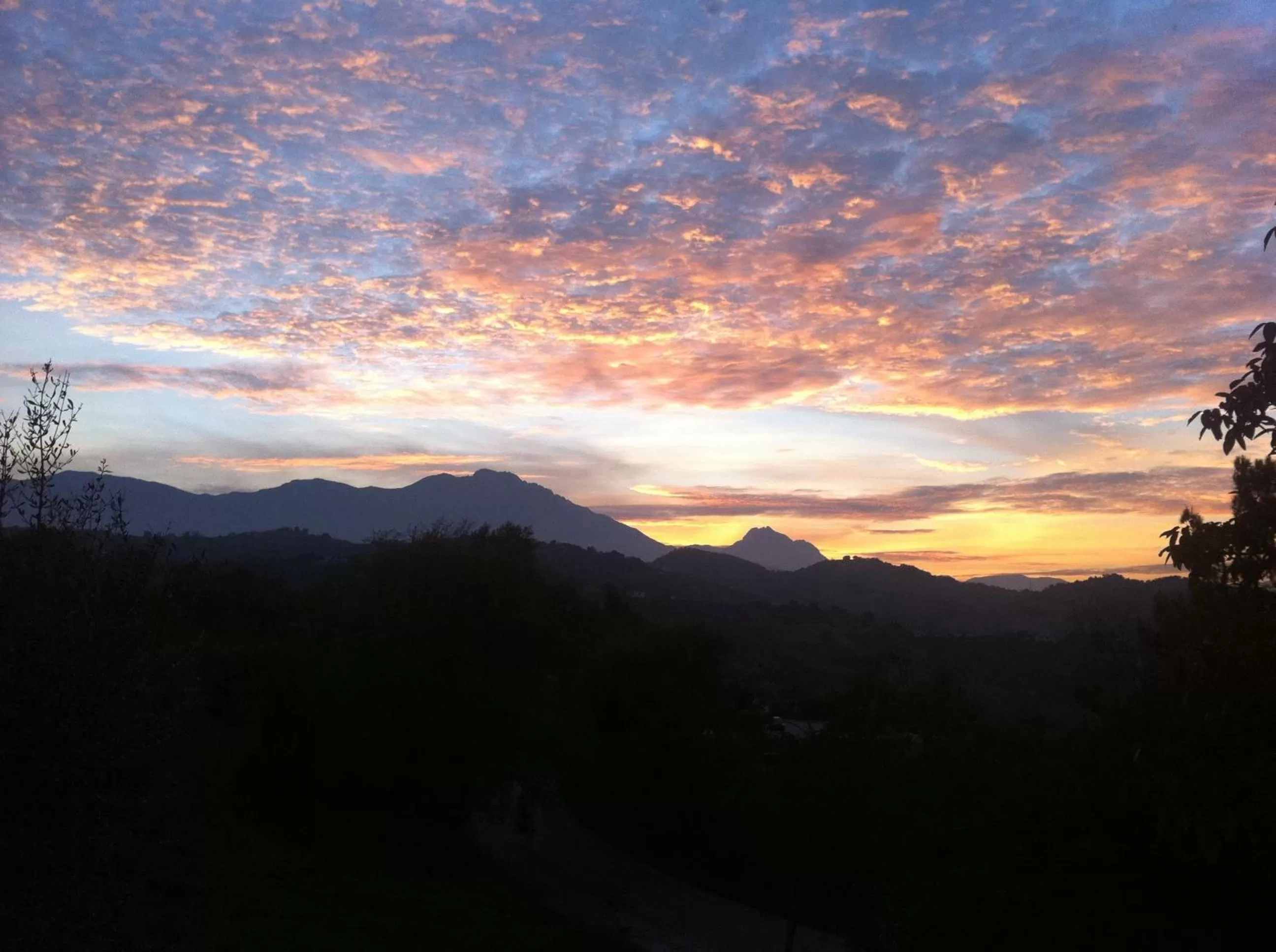 Mountain view in Villa Emma