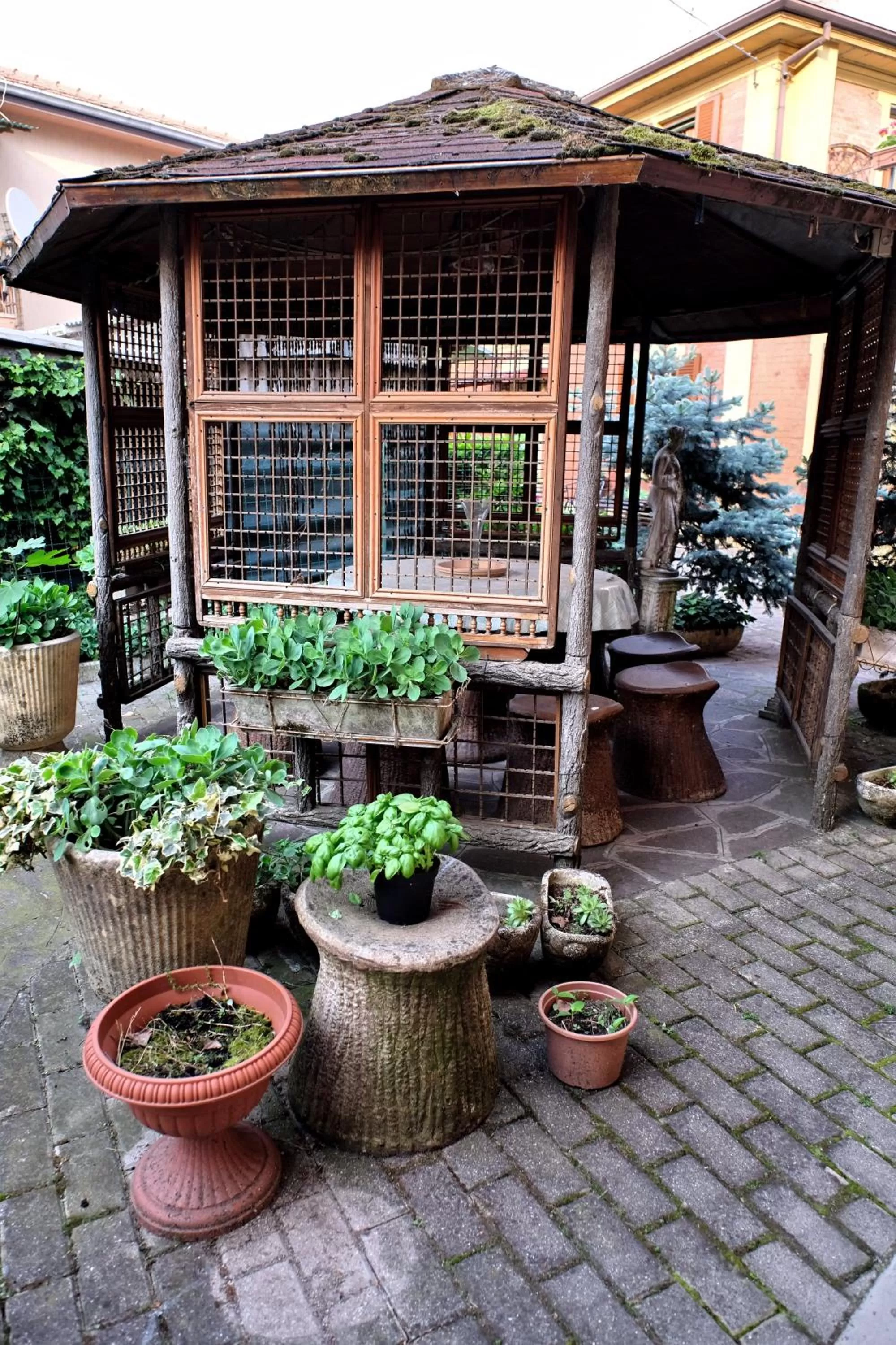 Garden in B&B "Il Cantastorie" Casa Molinari-Boldrini - Room & breakfast