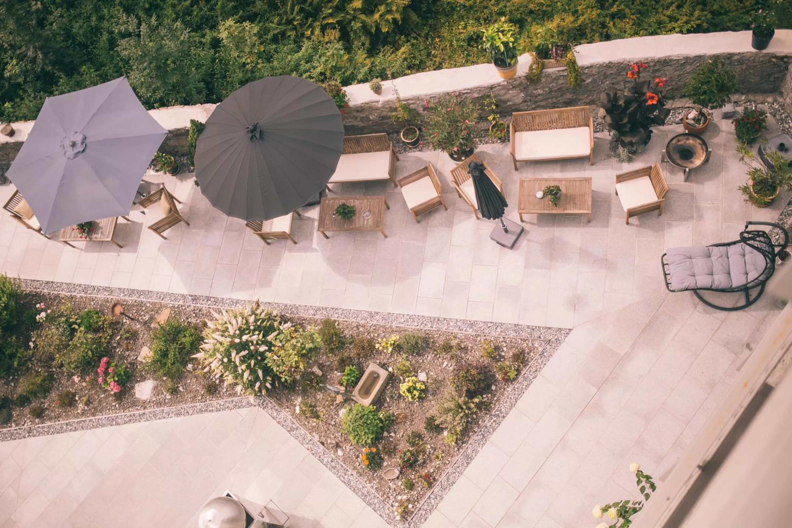 Garden, Bird's-eye View in Nefer, Haus