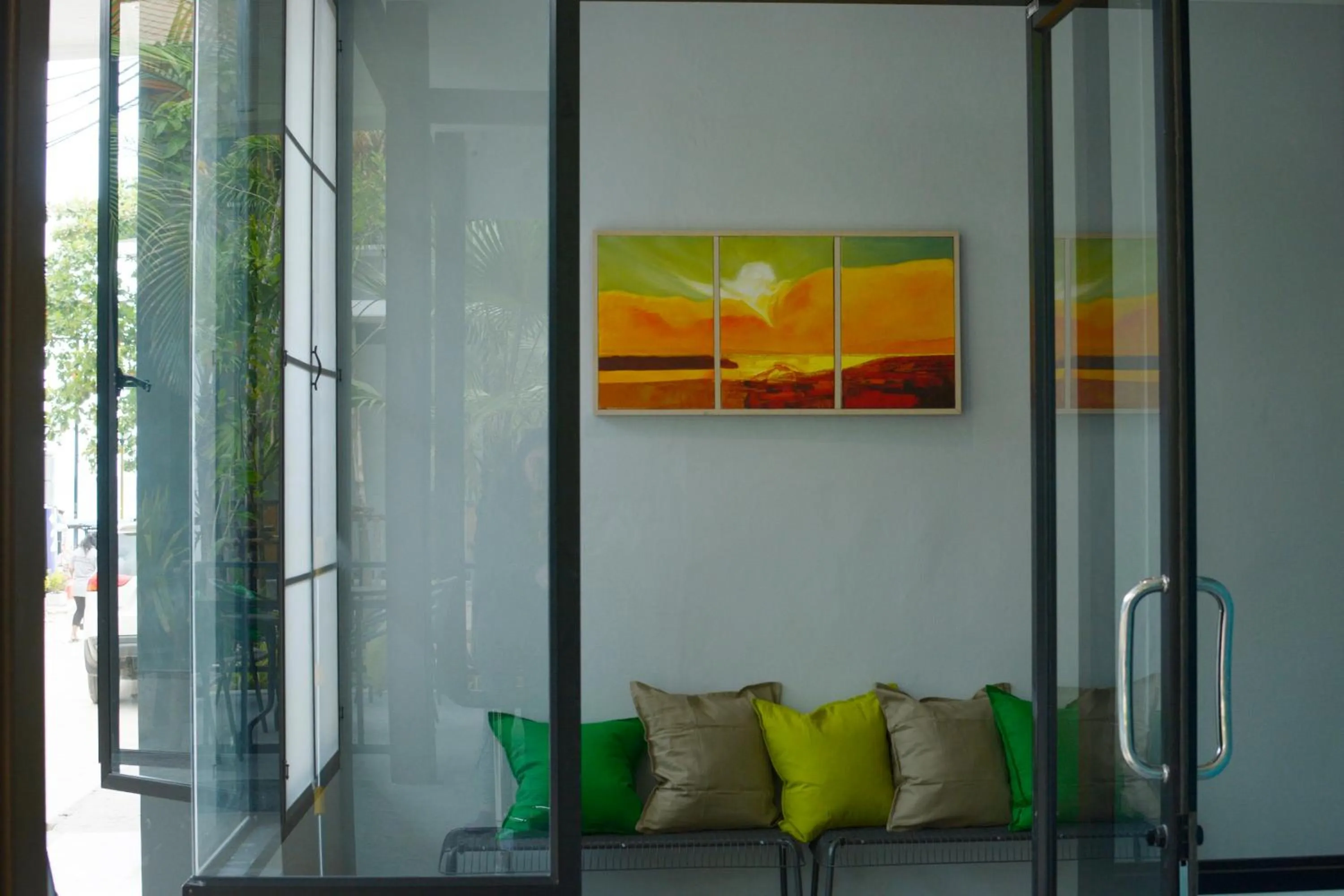 Seating area in iRest Ao Nang Seafront