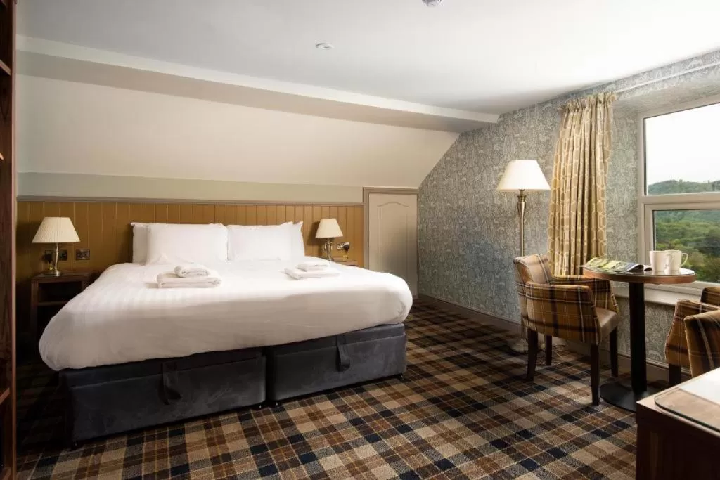 Bedroom, Bed in Oakbank at The Angel Inn - The Inn Collection Group