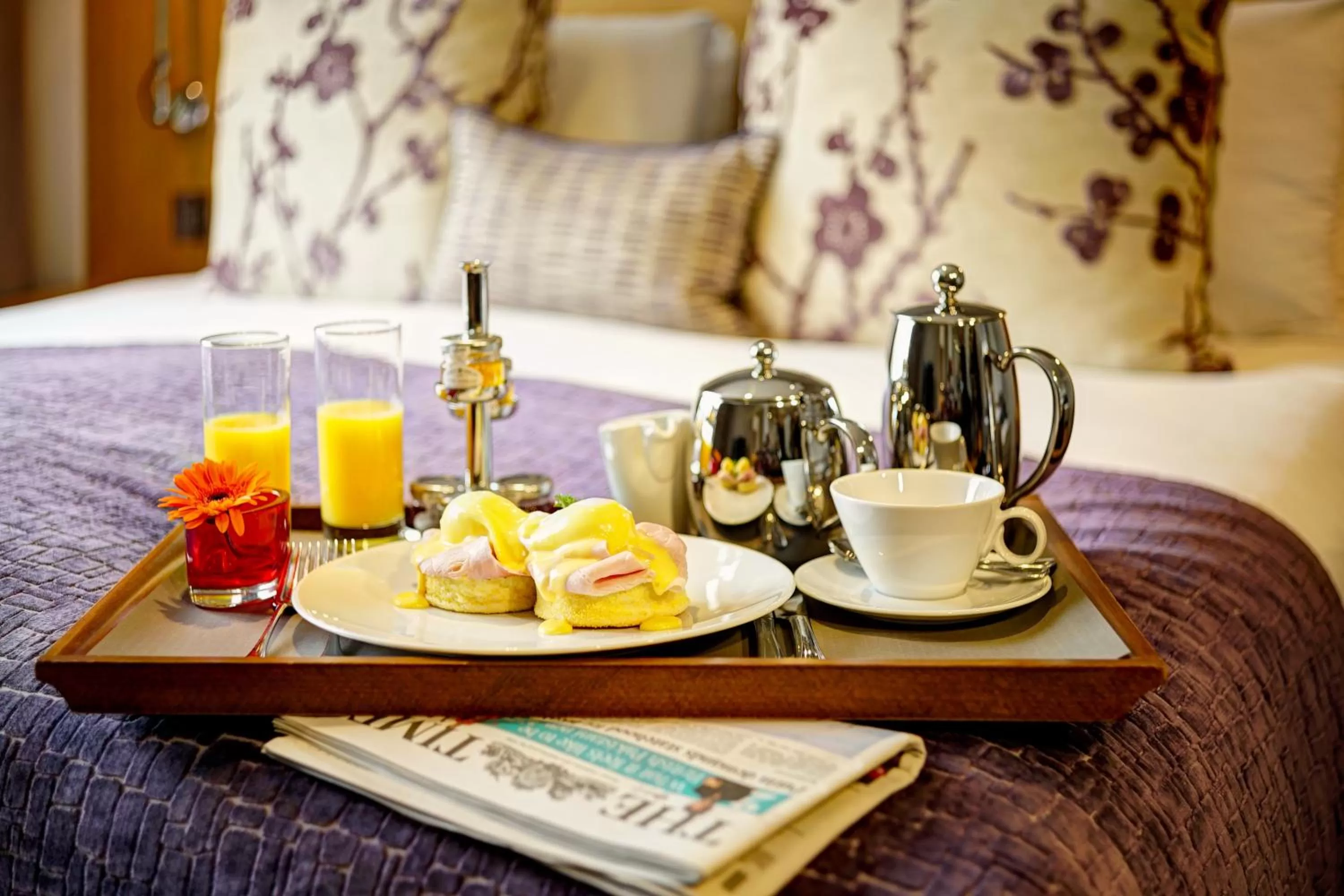 Bed in Apex Temple Court Hotel