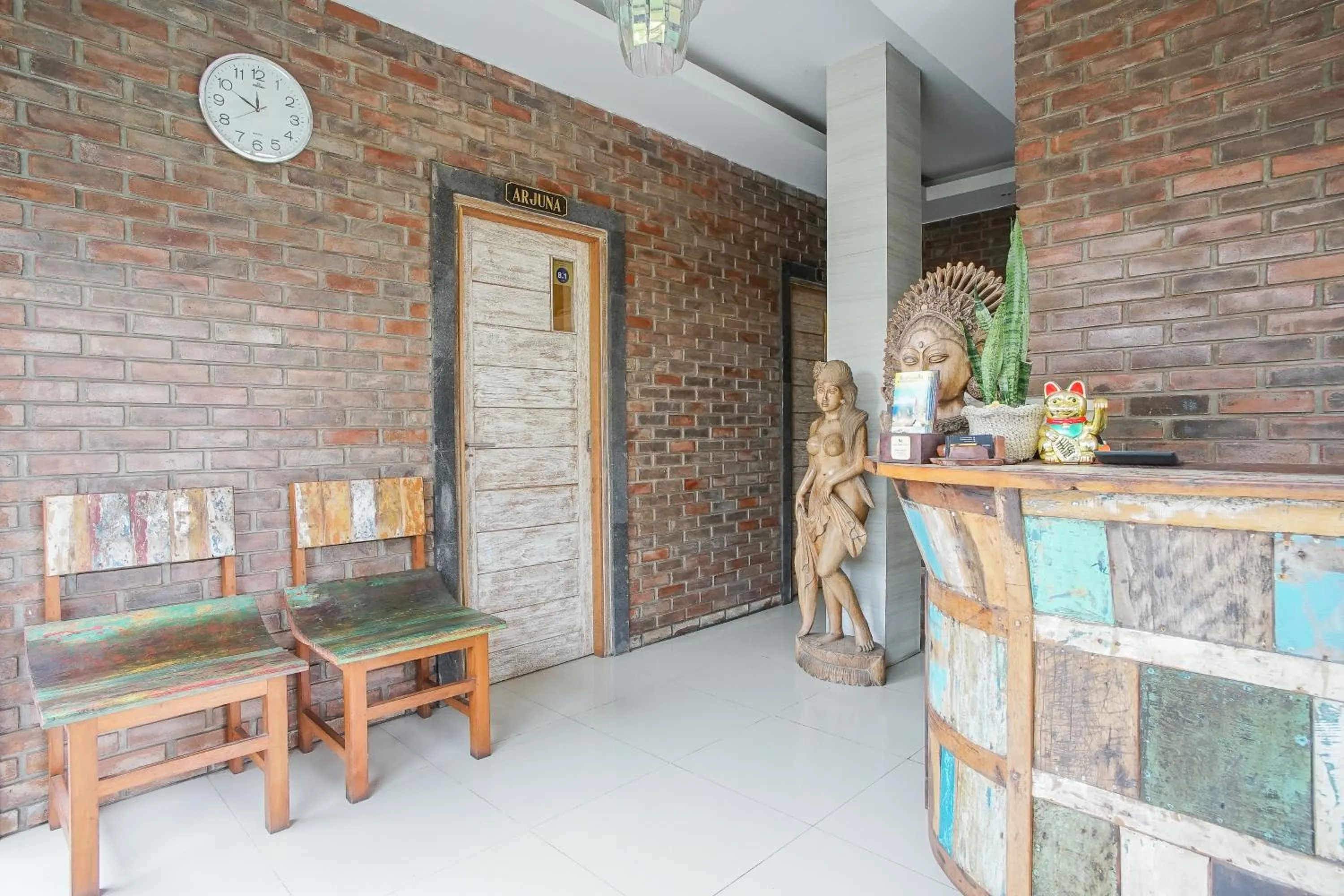 Lobby or reception in Kememai Hostel