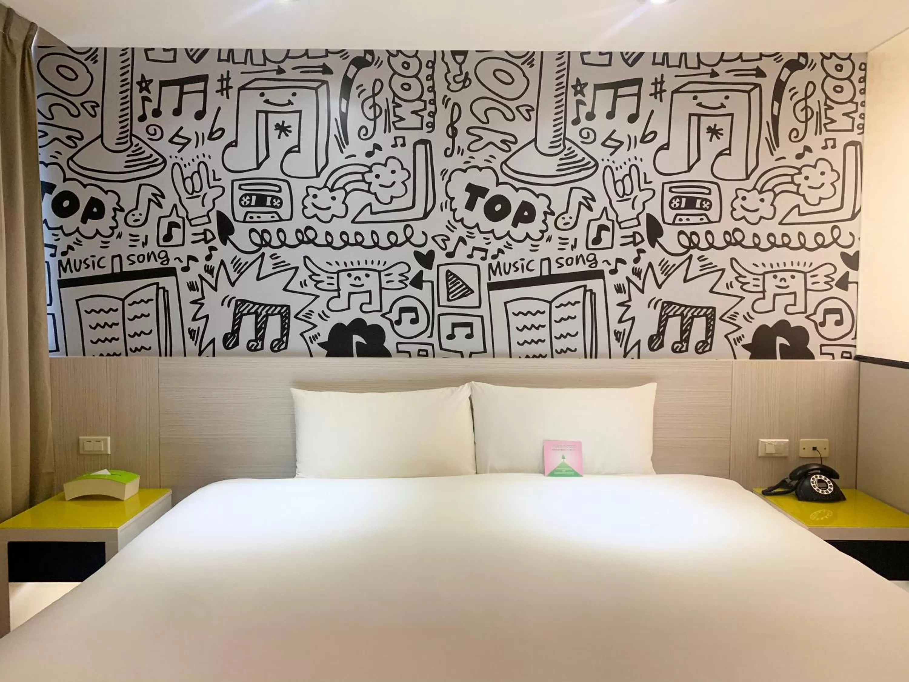 Bed in Wholesome Hotel