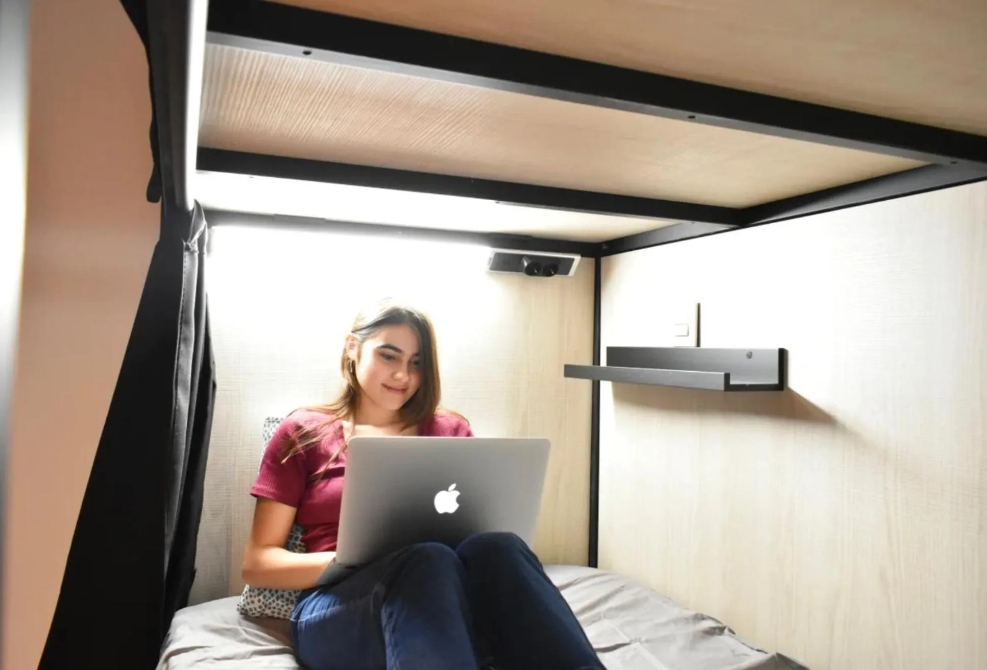 Bed in Onefam Budapest