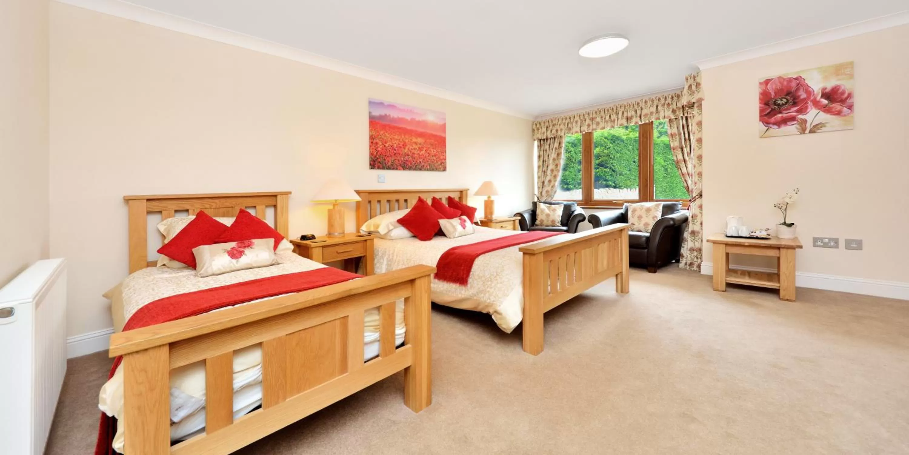 Bed in Peggyslea Farm B&B