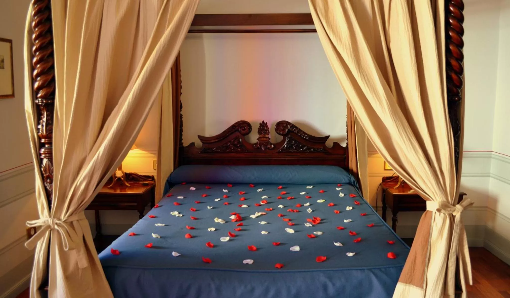 Bed in Hotel Mirador de Llerena