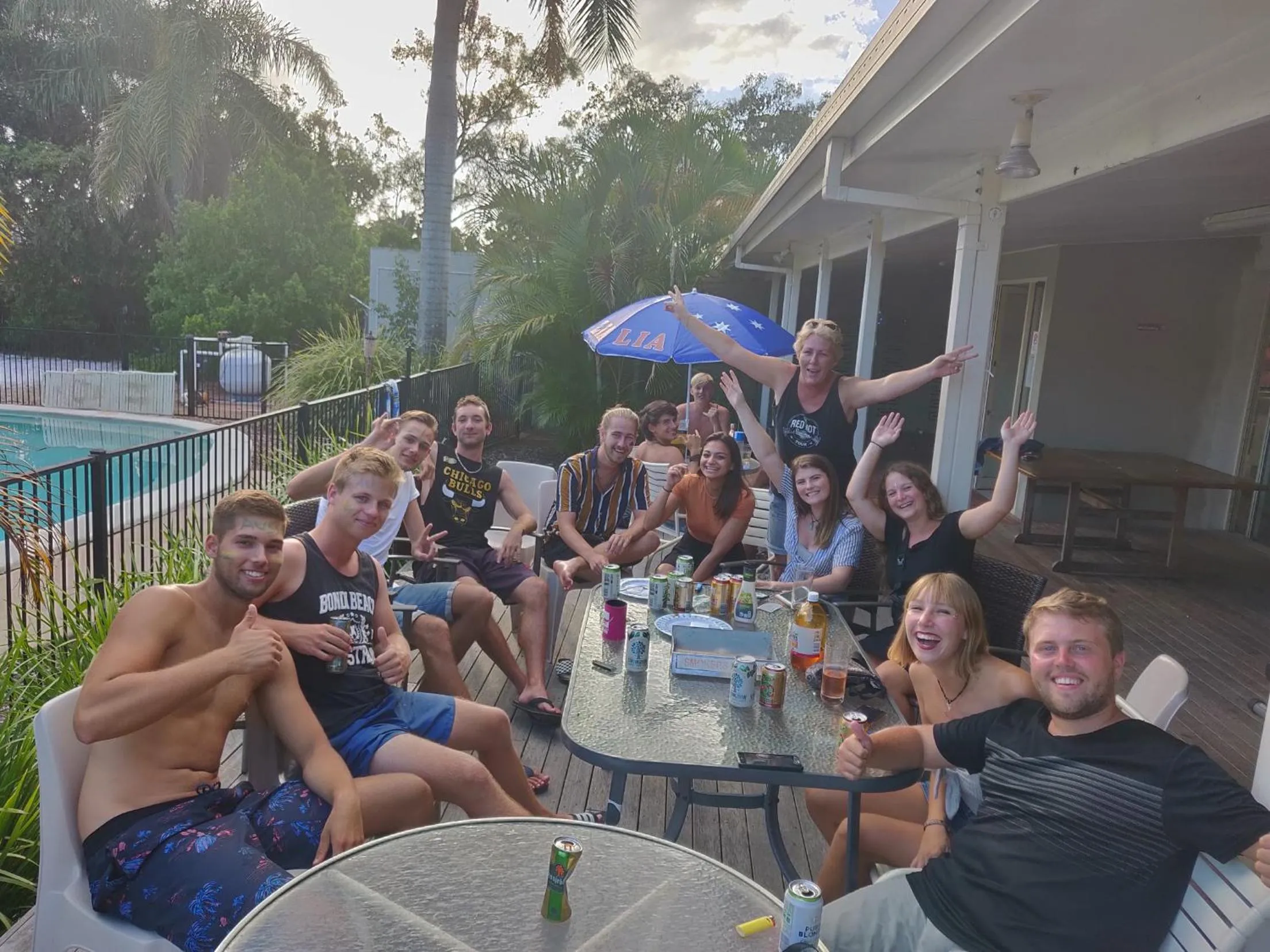 Patio in Hervey Bay Flashpackers