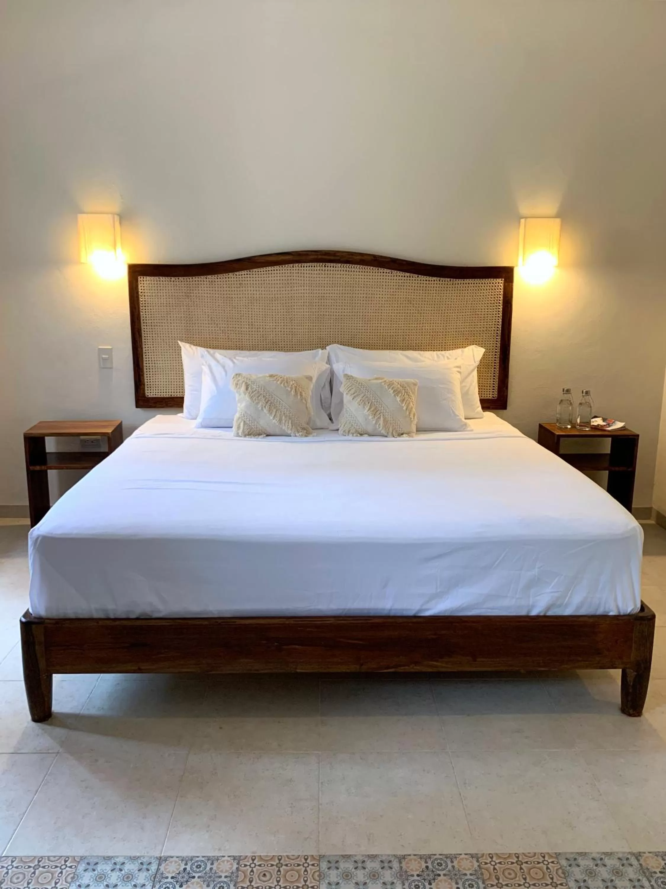 Bed in Hacienda María Elena Yucatán