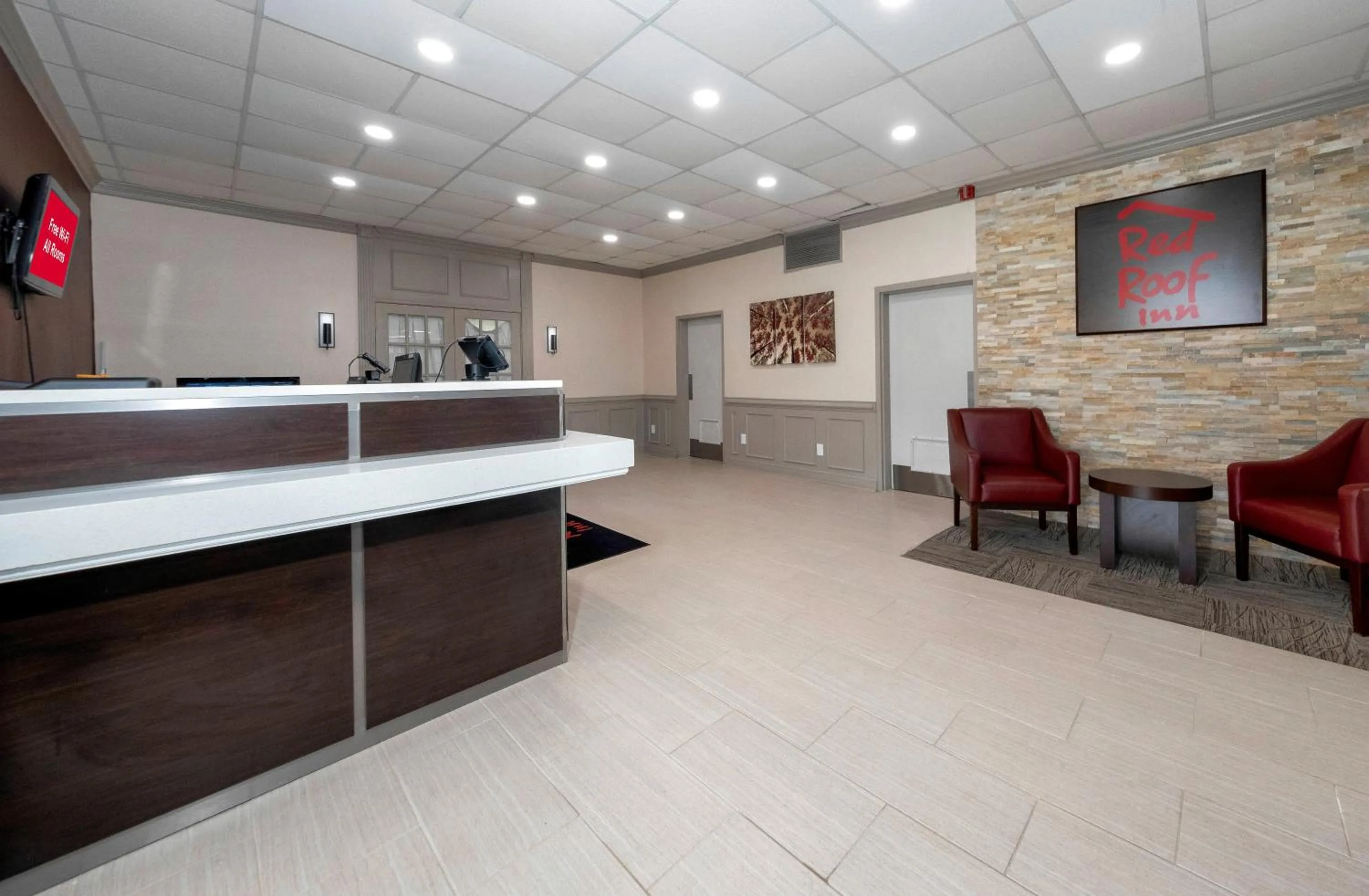 Lobby or reception in Red Roof Inn Petersburg - Fort Lee