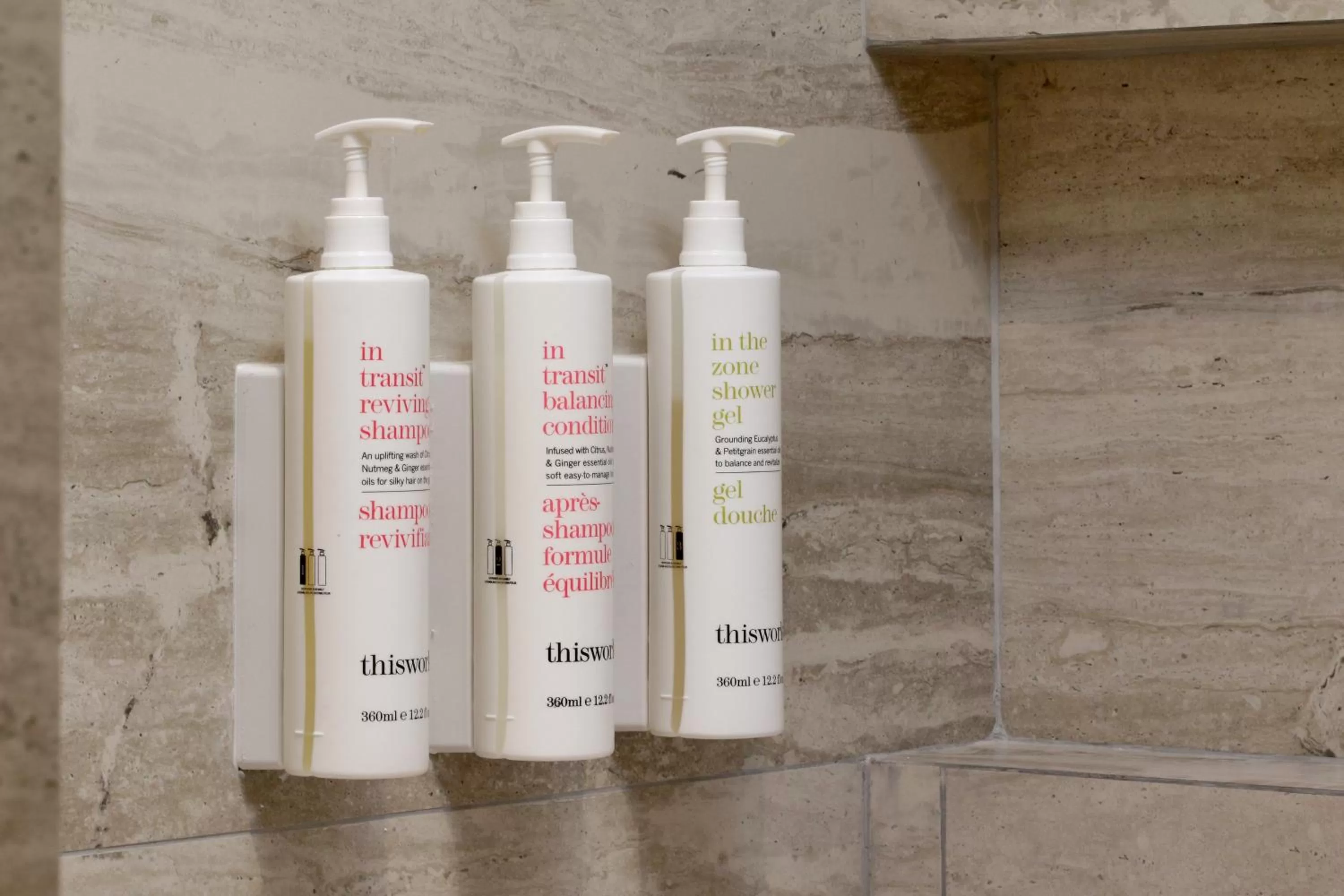 Shower in Culiacan Marriott Hotel