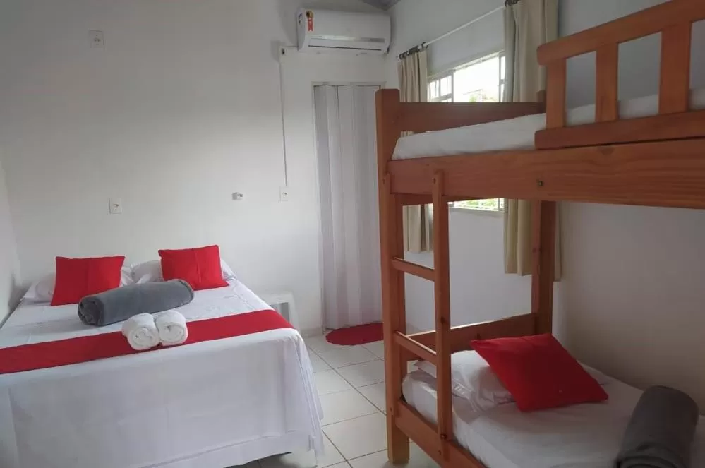 Bunk Bed in Pousada Aquarela Pirenopolis