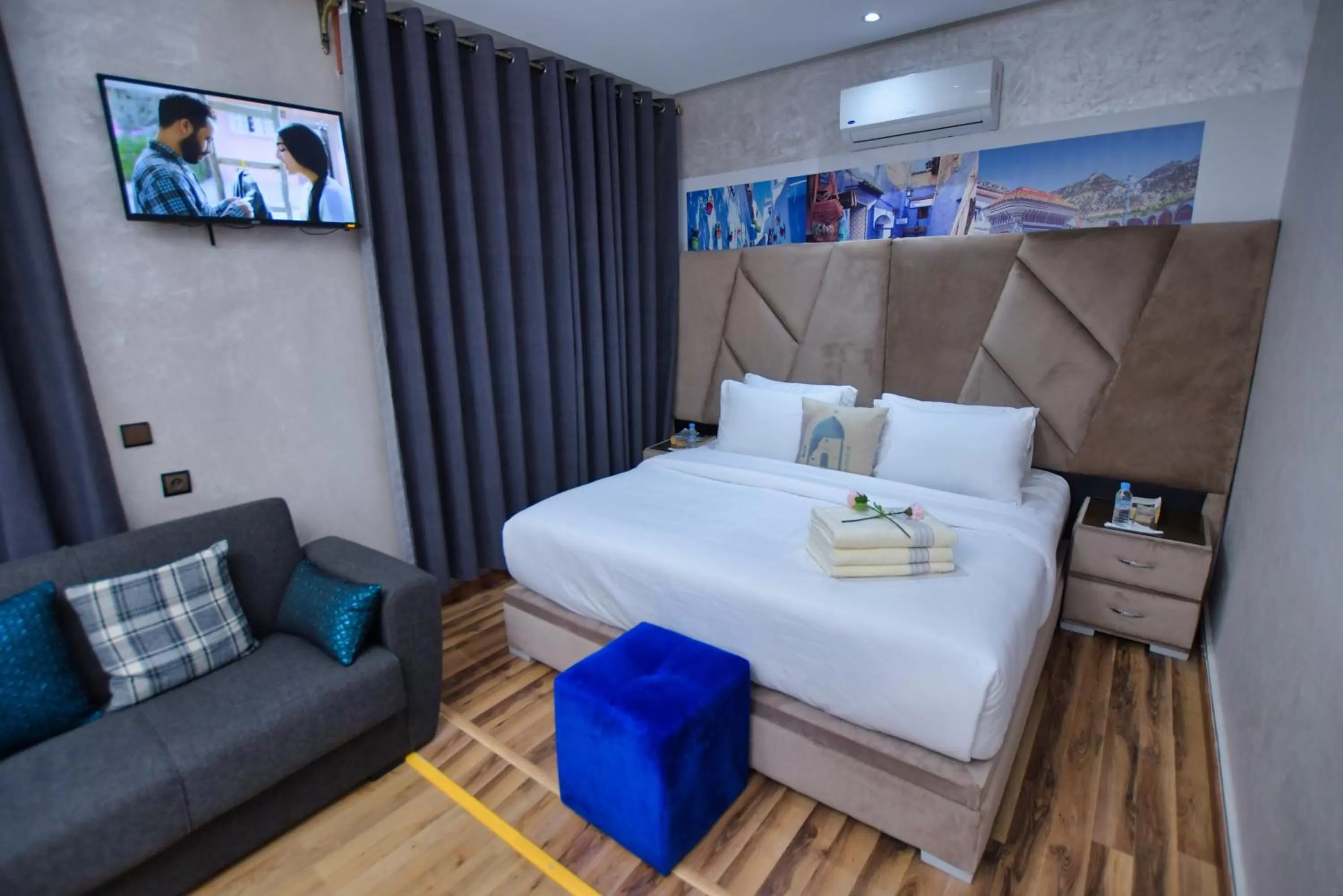 Bed in Hotel Dar Annasr