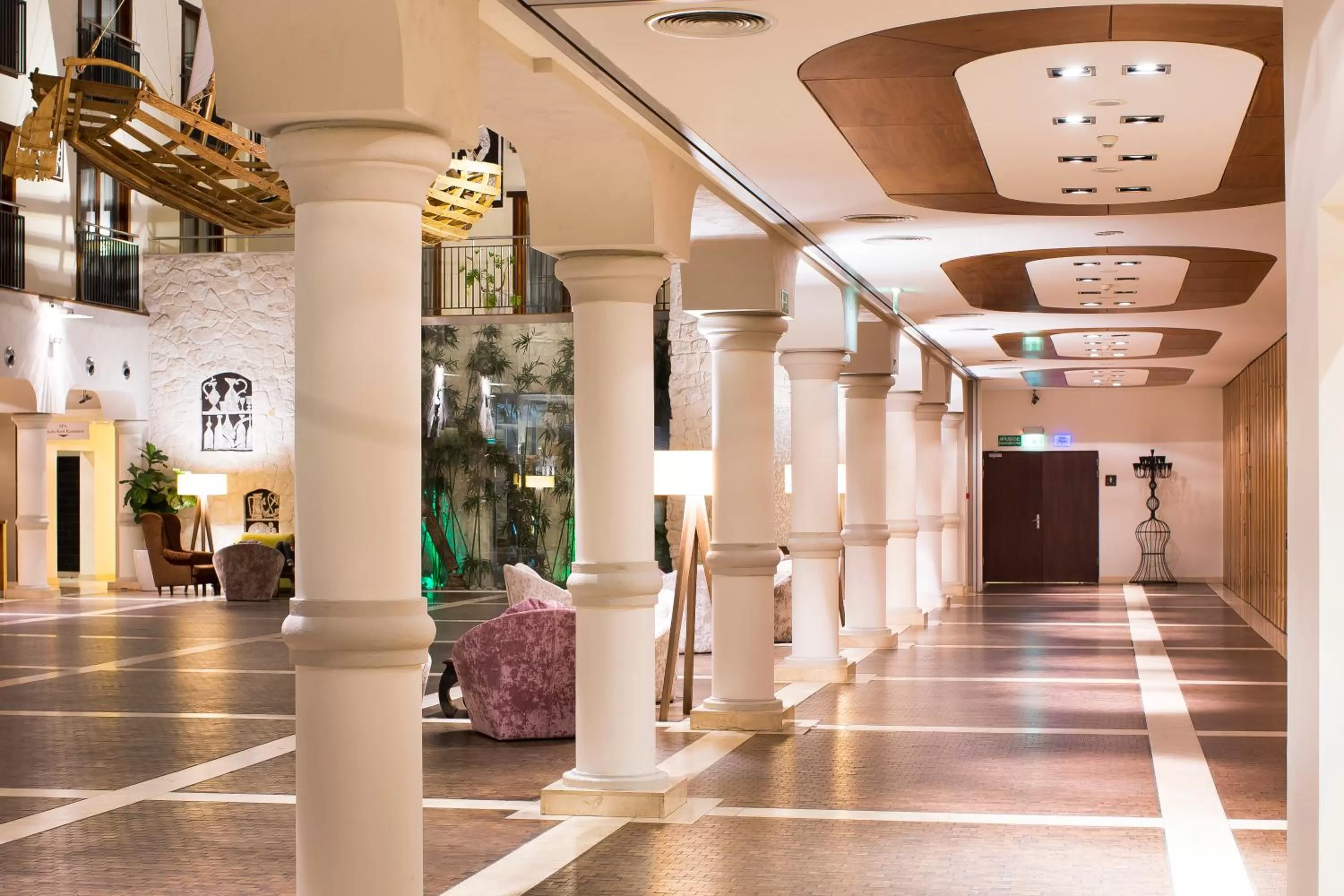 Patio in Hotel Król Kazimierz