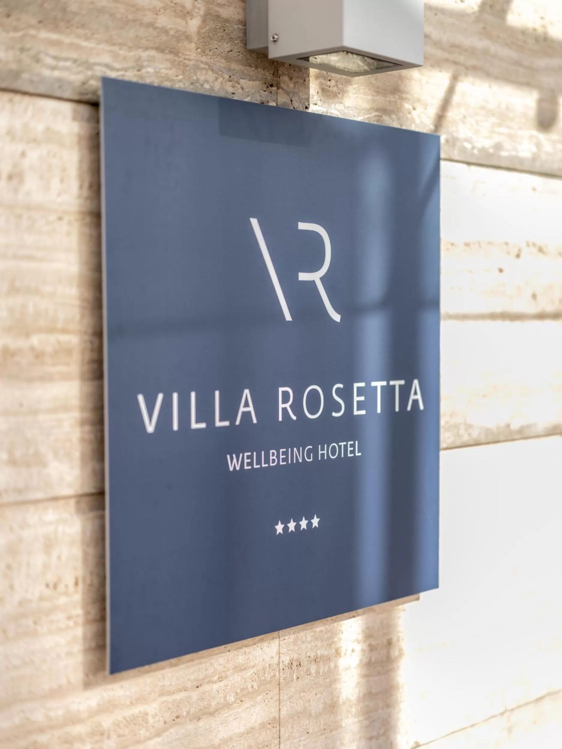 Logo/Certificate/Sign in Hotel Villa Rosetta