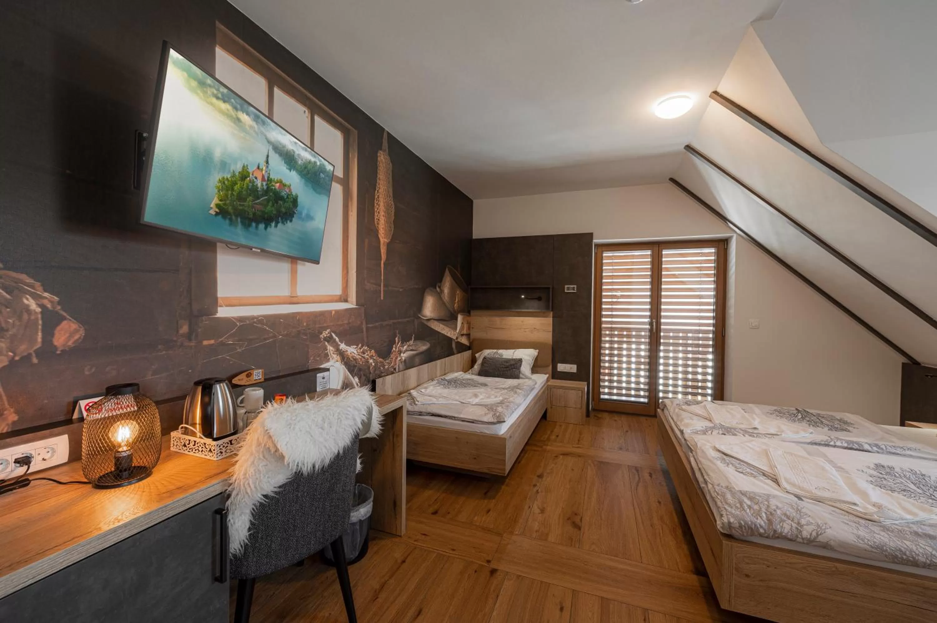 TV/Entertainment Center in Veldes B&B